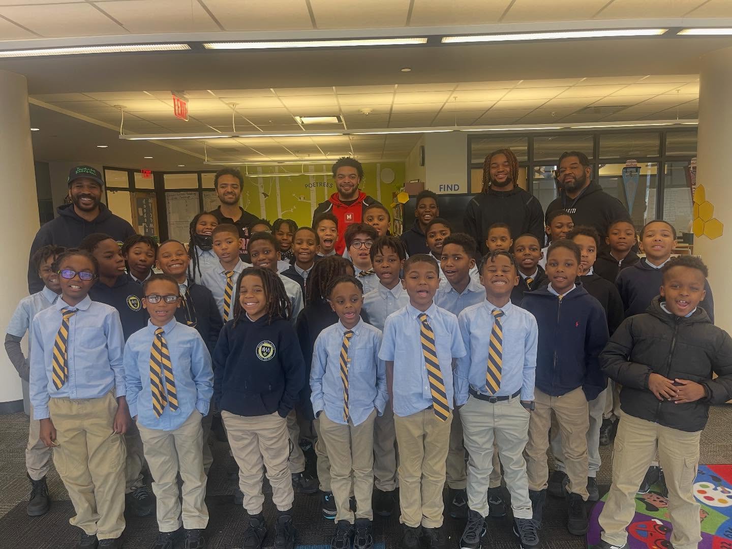 ✨ Fantastic Friday! Big inspiration all around—from University of Maryland student-athletes sharing about focus and discipline to BWS alum Aiden Christmas, now at Rutgers University, reminding our scholars what hard work and consistency can do.