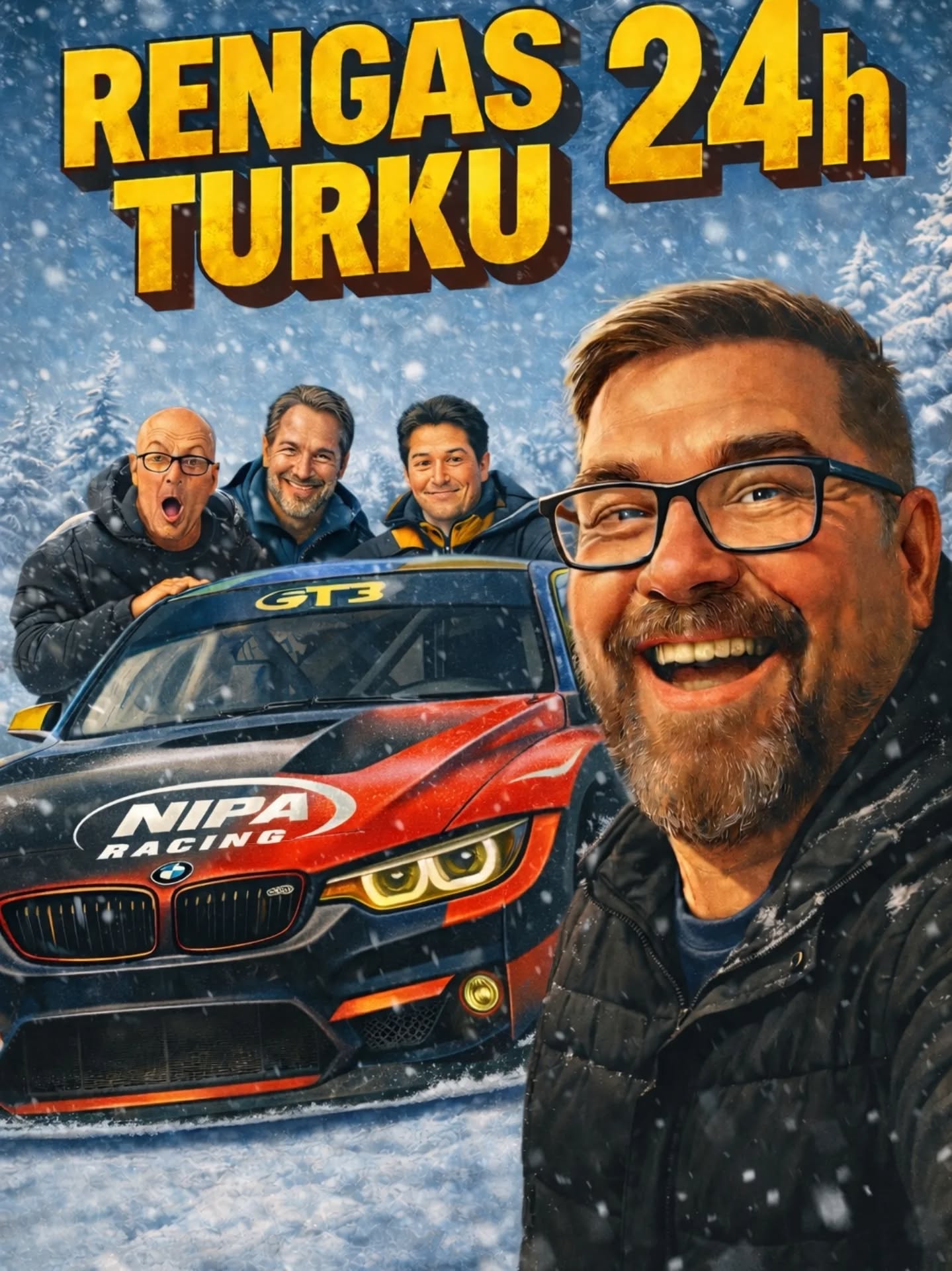 Tänään taas mennään. Tiimi on hyvin valmistautunut ja levännyt.