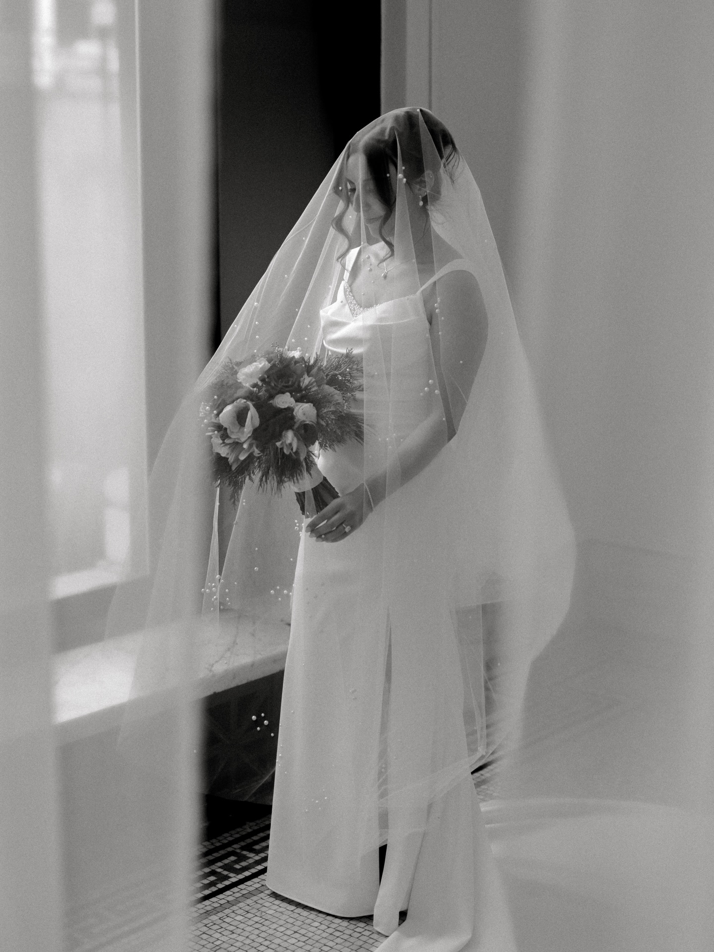 A pearl-speckled bridal look we’re currently obsessing over 🤍 #ARitcheyBride @alleysanchez_ wears the sleek & trendy @essenseofaustralia D3823, styled with our blusher veil adorned in scattered pearls.
We’re oh so joyful for the happy couple. Here’s to you two! 🏹
Photography: @marshalynphotography
Venue: @citizensballroom
Planner: @dmvweddingsandevents
Caterer: @putting_ontheritz
Brides Gown: @amandaritcheybridalloft
Groom Tux: @menswearhouse
Makeup: @revelryhairstudio
Video: @willfredaphotography
Florist: @frederickflowerfarm
Entertainment: @lujanentertainmentllc
wedding dress, wedding dresses, bridal fashion, luxury bridal, designer wedding gowns, bridal couture, modern bride style, wedding inspiration, bridal gown shopping, luxury wedding dresses, Annapolis bridal boutique, Frederick wedding, Maryland luxury wedding, Baltimore bride, wedding day style, bridal style inspo