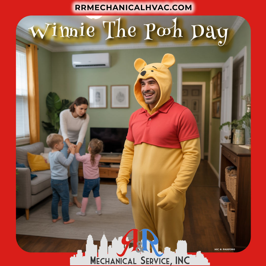 🍯 3 Sweet Comfort Lessons From Winnie the Pooh Day 🐻
🍯 Pooh says the best days start comfortable, when your home feels just right from room to room
🏡 Just like the Hundred Acre Wood, every home has different spaces, zoned comfort keeps everyone happy
❄️ When winter winds hit places like Northeast Philly and Fairmount, steady heating makes all the difference
🔧 A little care now prevents big problems later, routine upkeep keeps comfort simple and stress free
😊 R&R Mechanical helps homeowners enjoy year round comfort without the worry
📞 Call 215-744-3217 to plan ahead and keep your home feeling just right
🌐 Visit https://rrmechanicalhvac.com/ to learn more and get started today
🍯 Comfort should feel easy, reach out and make it happen
#WinnieThePoohDay #HomeComfort #LocalCare #SmartLiving #HappyHomes