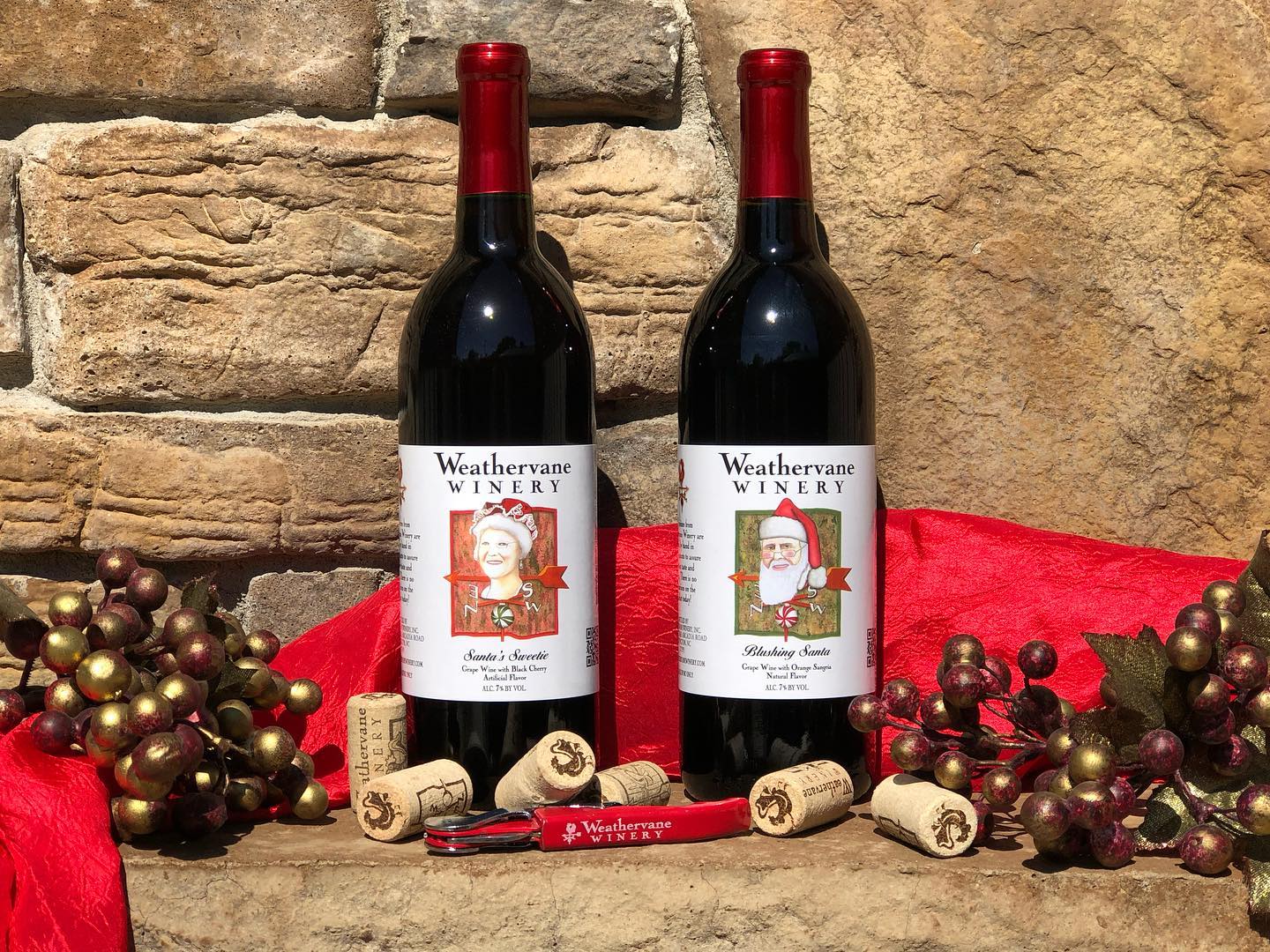 Come try these Christmas wines before they are sold out. Weathervane Winery open Tuesday through Saturday 11-5 and Sunday from 1-5. 1452 Welcome Arcadia Road Lexington NC 27295.
