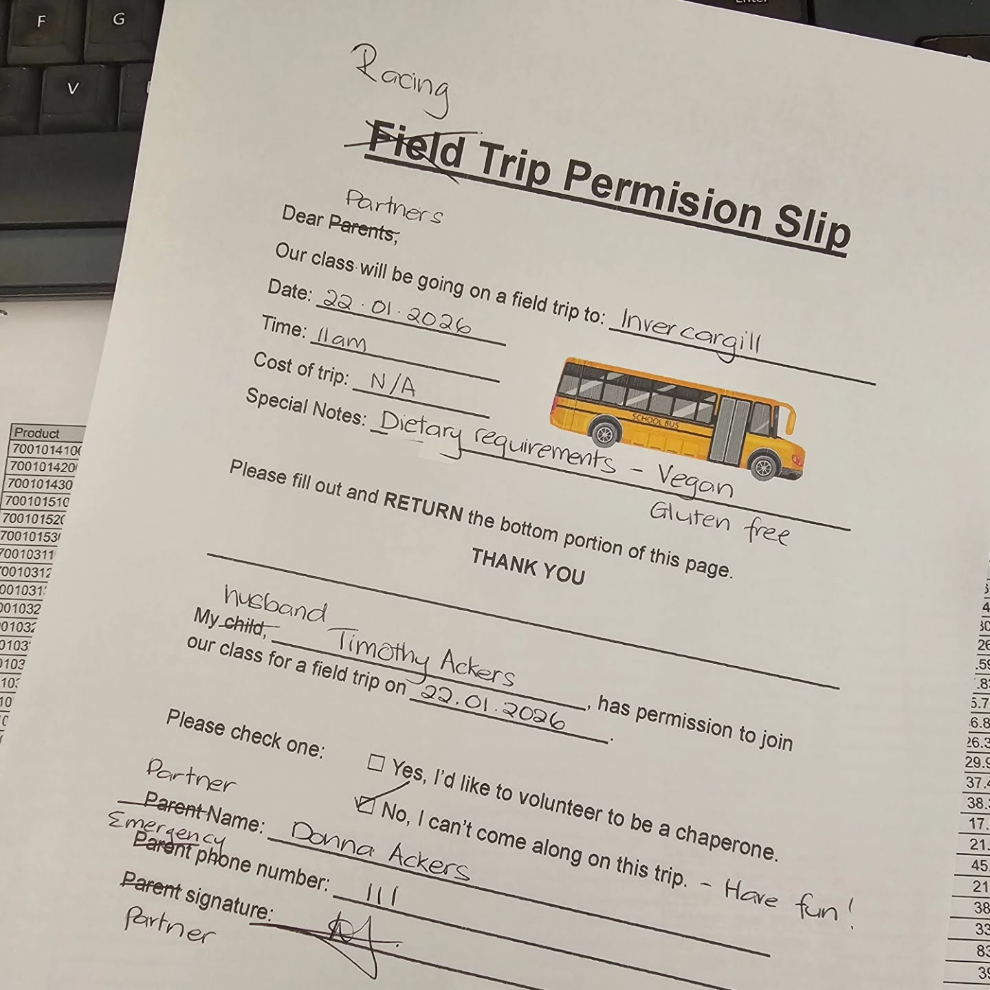 Officially approved to go racing this weekend.
All signed, authorized and cleared by management. 🤣🤣🤣
Thanks wifey!!