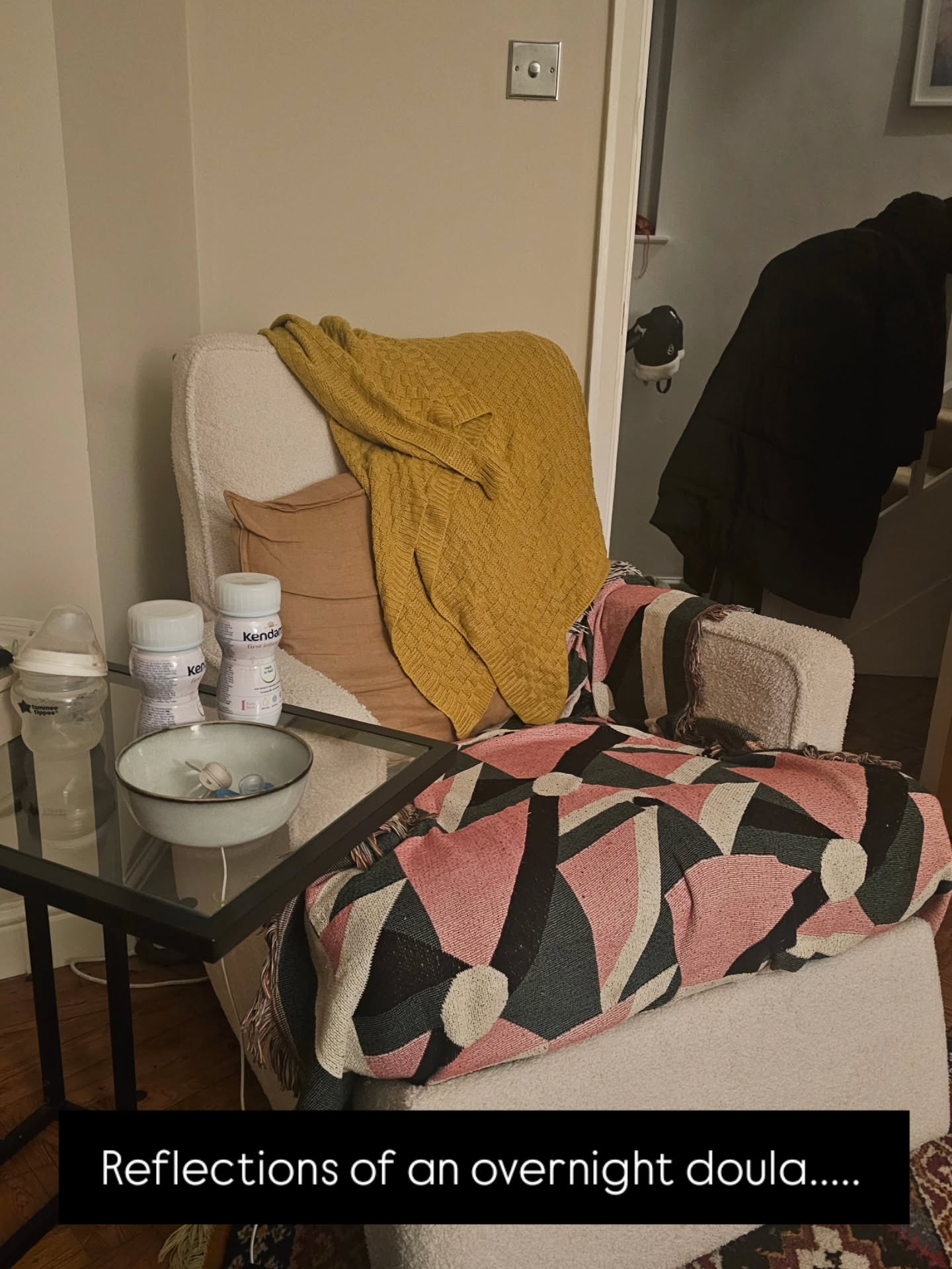 Reflections of an overnight doula🌙, holding the space so parents can get some well deserved rest!
Not only a birth doula, I offer night support too!
#NightDoula
#OvernightDoula
#PostnatalSupport
#FourthTrimester
#Newborn
#BlackDoula
#londondoula
#NewParents
#fypage