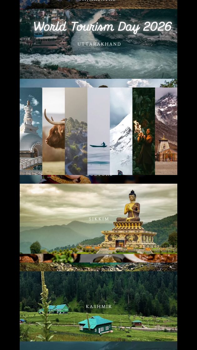 “If you haven’t explored India like this… you haven’t really travelled.”
Different states. Different stories.
One country. Endless experiences. 🌏
In India, travel is not a checklist — it’s a feeling.
Quiet waters, vibrant cultures, open skies, soulful food, and stories woven through generations.
Explore with curiosity. Travel with respect.
Every journey shows you a new India.
#NationalTourismDay #Trexpert #IncredibleIndia #IndianTravel #realindia