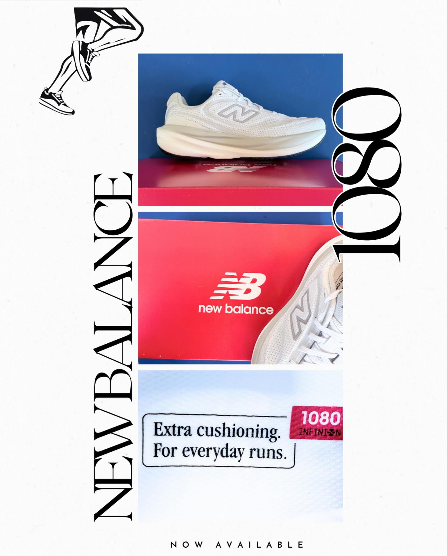The all new, New Balance 1080v15 is finally making it into stores. - Same great shoe/brand new ride -
Come see the hype 👟
#newbalance #running #1080 #run #shopsmall