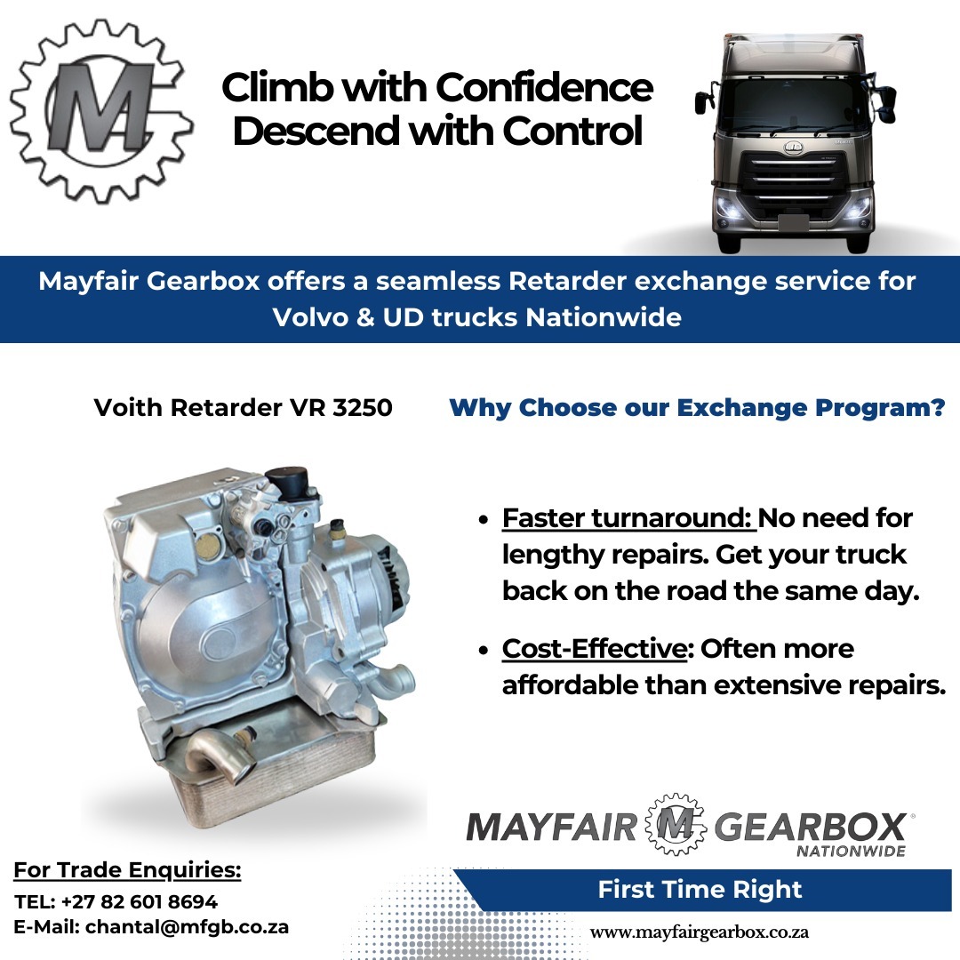 Experiencing complications with your Voith Retarder? Climb confidently and trust Mayfair Gearbox with our exchange unit program ready to get your truck back on the road in no time.
Our team ensures your vehicle runs smoothly and efficiently the first time right. ?
#MayfairGearbox #VoithRetarder #FirstTimeRight