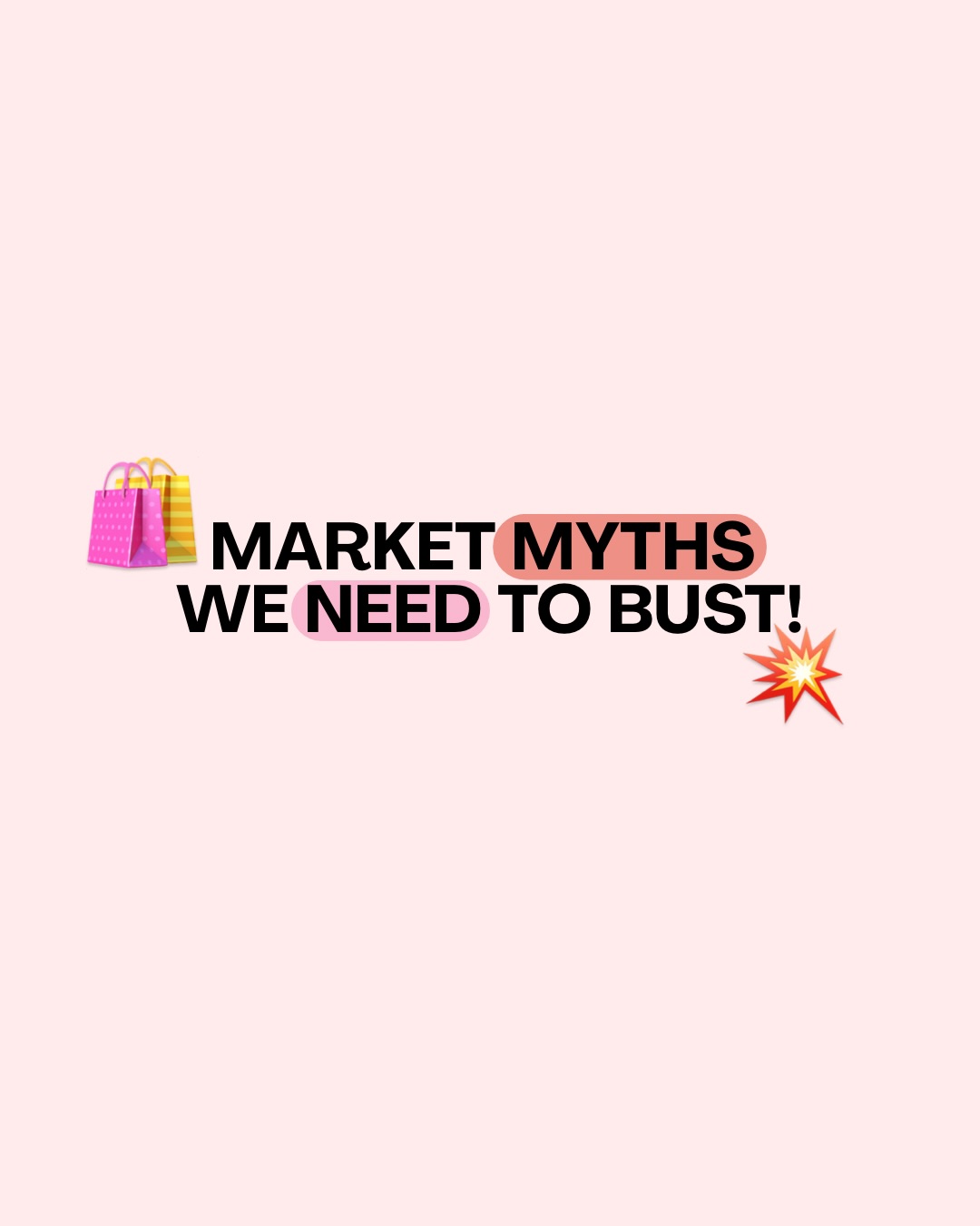 What market myths surprised you the most?!✨☺️
#thirdandbirdmarket