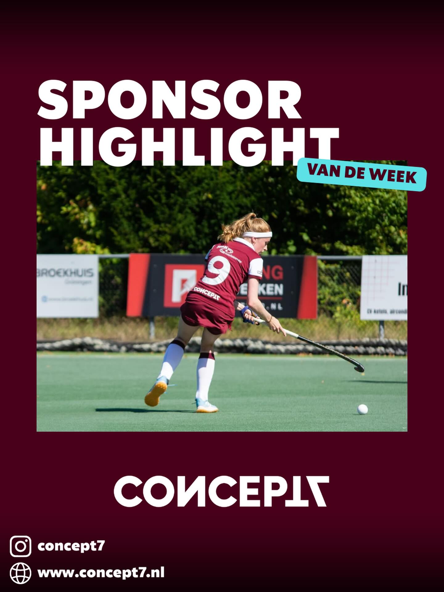 ⭐️Sponsor Highlight Van De Week⭐️
Iedere week zetten wij één van onze geweldige sponsoren in het zonnetje en deze week is dat Concept7!☀️
Concept7 maakt digitale producten en diensten slimmer, mooier en fijner in gebruik. Ze helpen organisaties om websites, apps en andere digitale oplossingen logisch te laten werken, beter te laten presteren en een ervaring te bieden waar mensen blij van worden. ?
Dat doen ze door eerst goed te onderzoeken wat gebruikers echt nodig hebben. Daarna vertalen ze die inzichten naar ontwerpen die duidelijk en doordacht zijn. Vervolgens testen ze of alles doet wat het moet doen en waar mensen eventueel vastlopen. En uiteindelijk ontwikkelen ze het complete digitale product, van eerste schets tot strak werkende oplossing. Concept7 zorgt voor meer gemak, minder gedoe en hogere conversie!??
Een welverdiende shout-out naar onze voorzitter Valentijn Duijser! Bedankt voor het vertrouwen en de fijne samenwerking. Geweldig dat Concept7, mede dankzij jou, aan onze club verbonden is!?
? @concept7
? www.concept7.nl