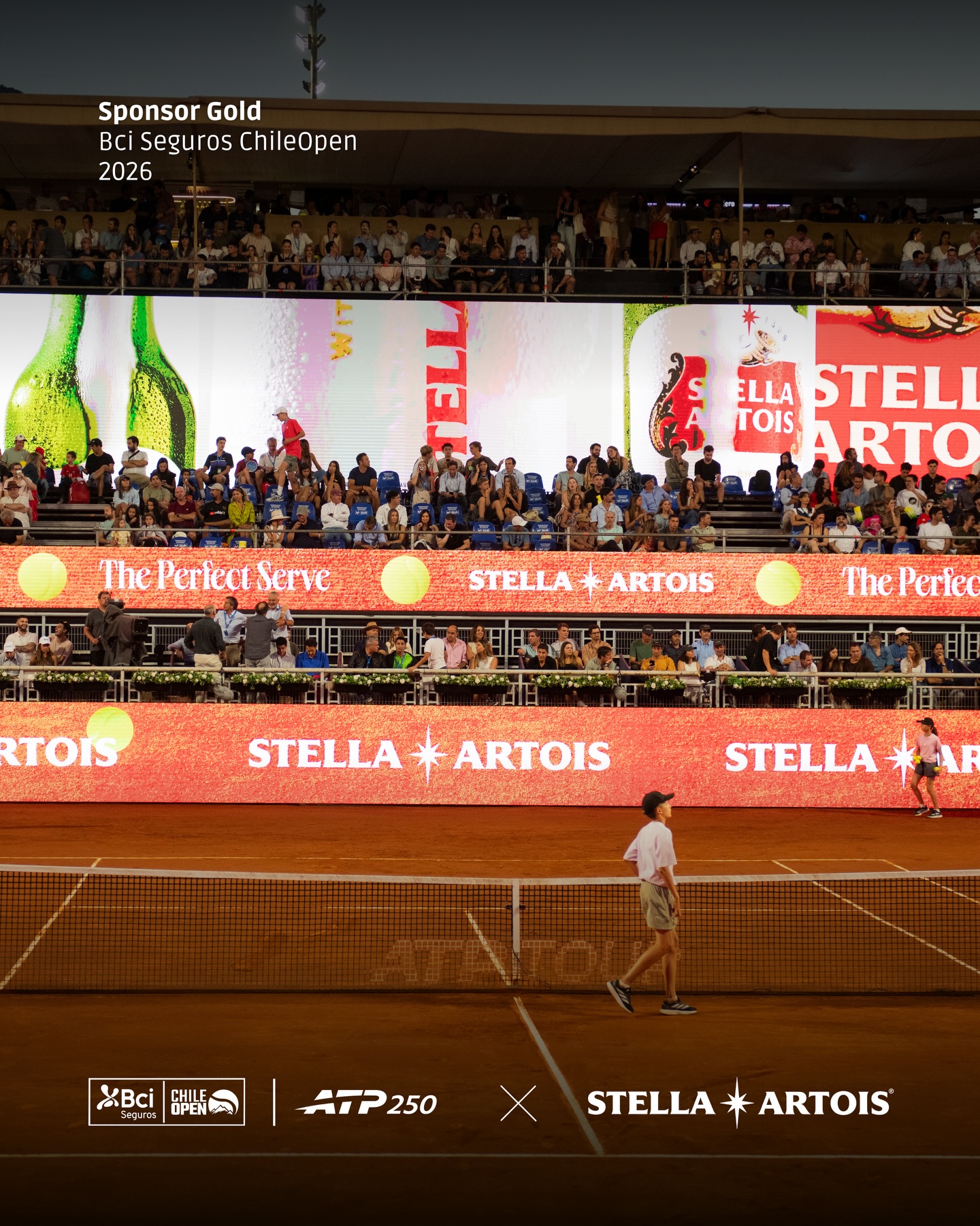 ¡Celebrar los grandes momentos también es parte de la experiencia! 🍻✨
Estamos felices de contar nuevamente con Stella Artois como Sponsor Gold del Bci Seguros ChileOpen, acompañándonos en cada punto que se vive al máximo 🎾💪🏻
#BciSegurosChileOpen