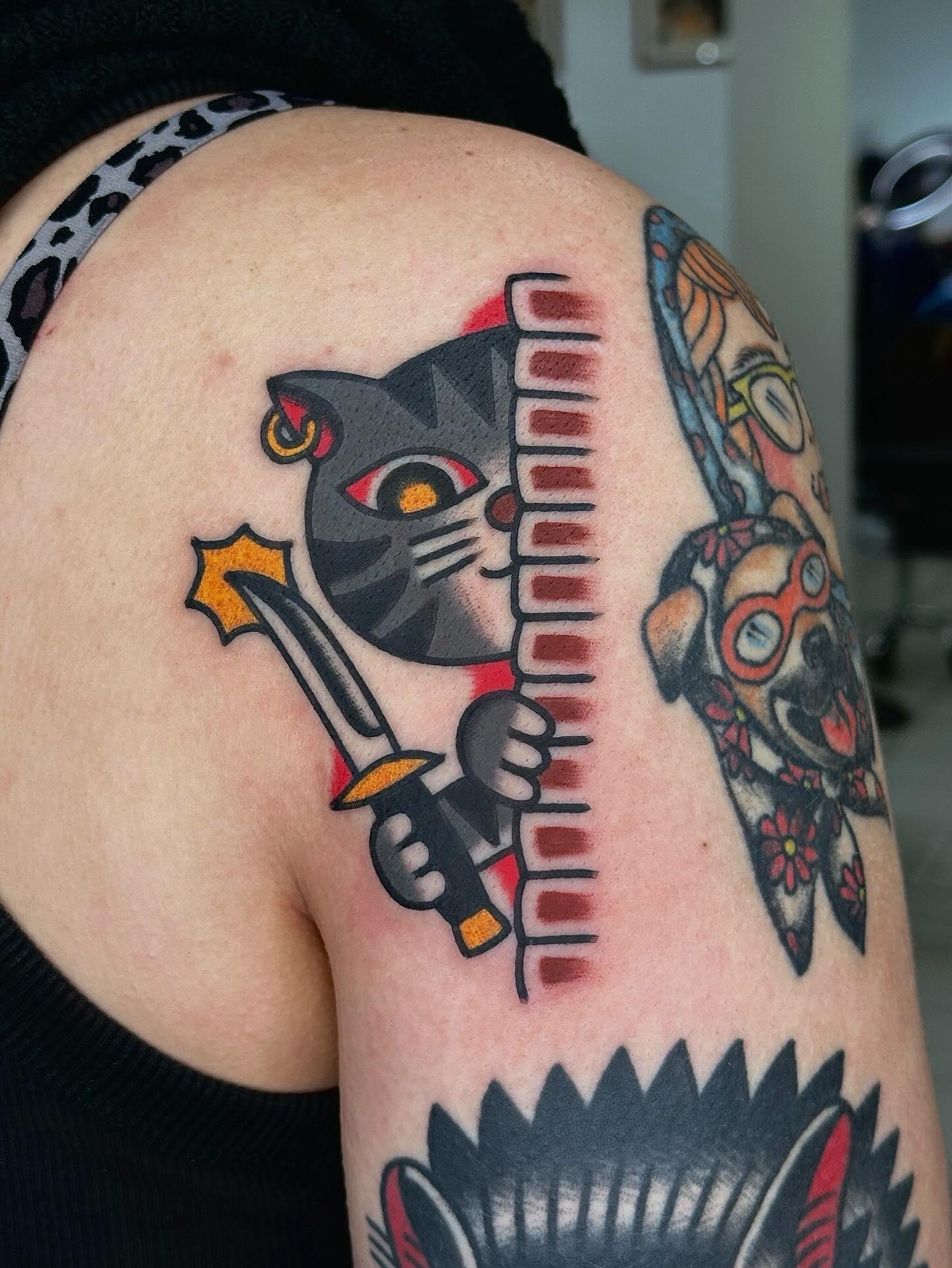 Tattoos done by @nomadleetattooing
Booking via:
www.crybabyffm.com/contact