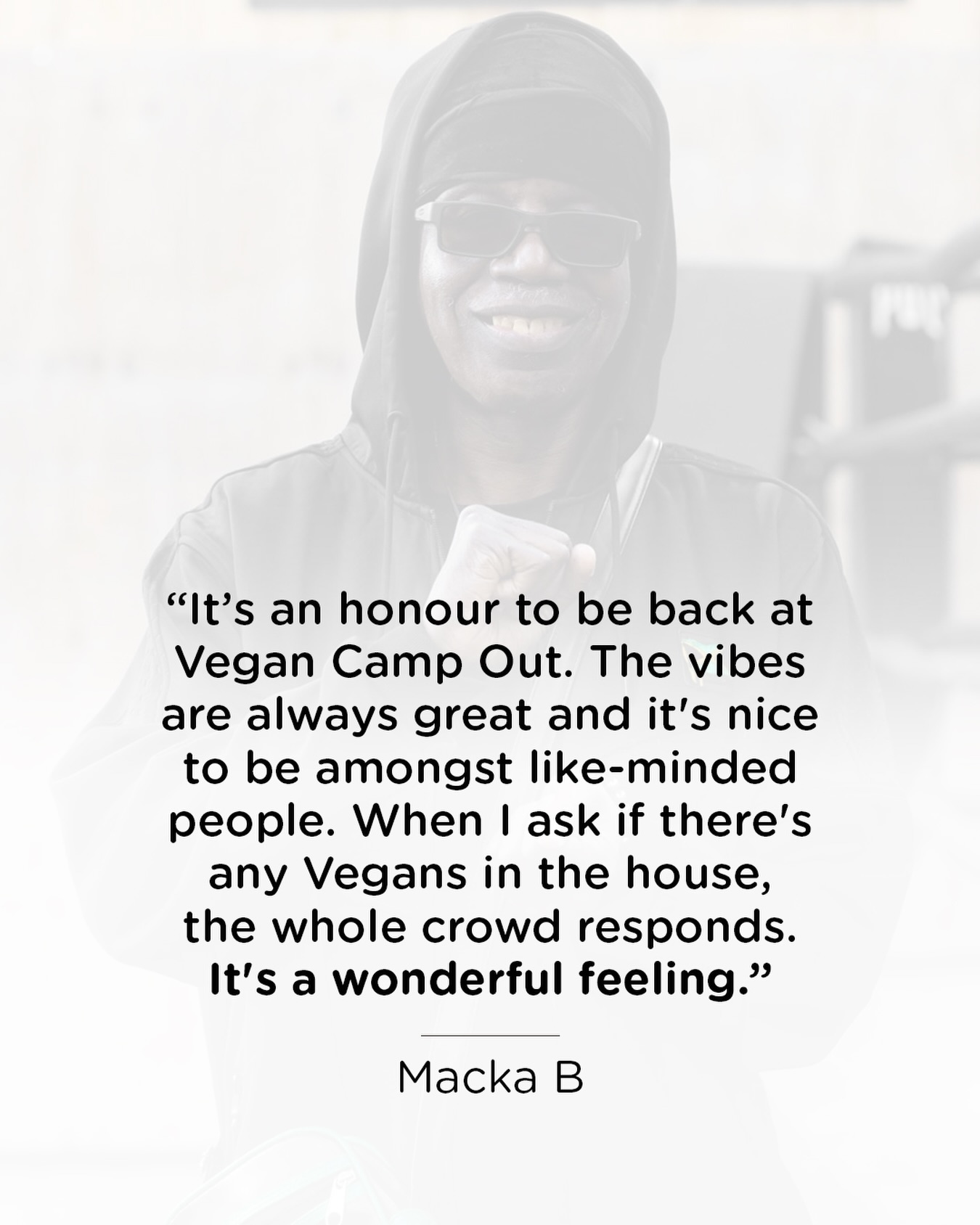 Words from @officialmackab ✏️
🎫 All tickets available from the link in our bio - Festival tickets, glamping/tent hire, on-site activity pass and spa!