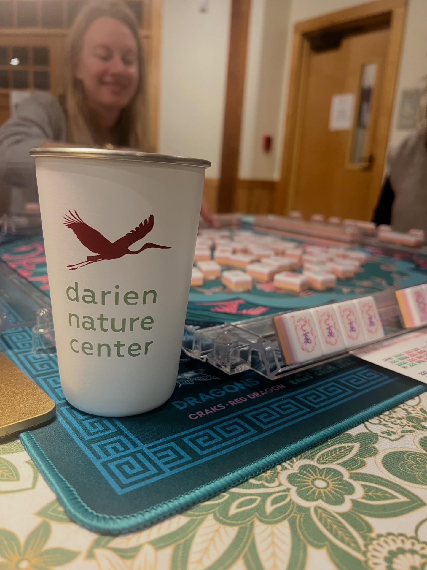 Two bam or not two bam, that is the question! Thank you to @goldcoastmahjongclub for hosting our mom’s night out! And of course to all our DNC moms who joined us! ??️❄️ #darienct #dariennaturecenter