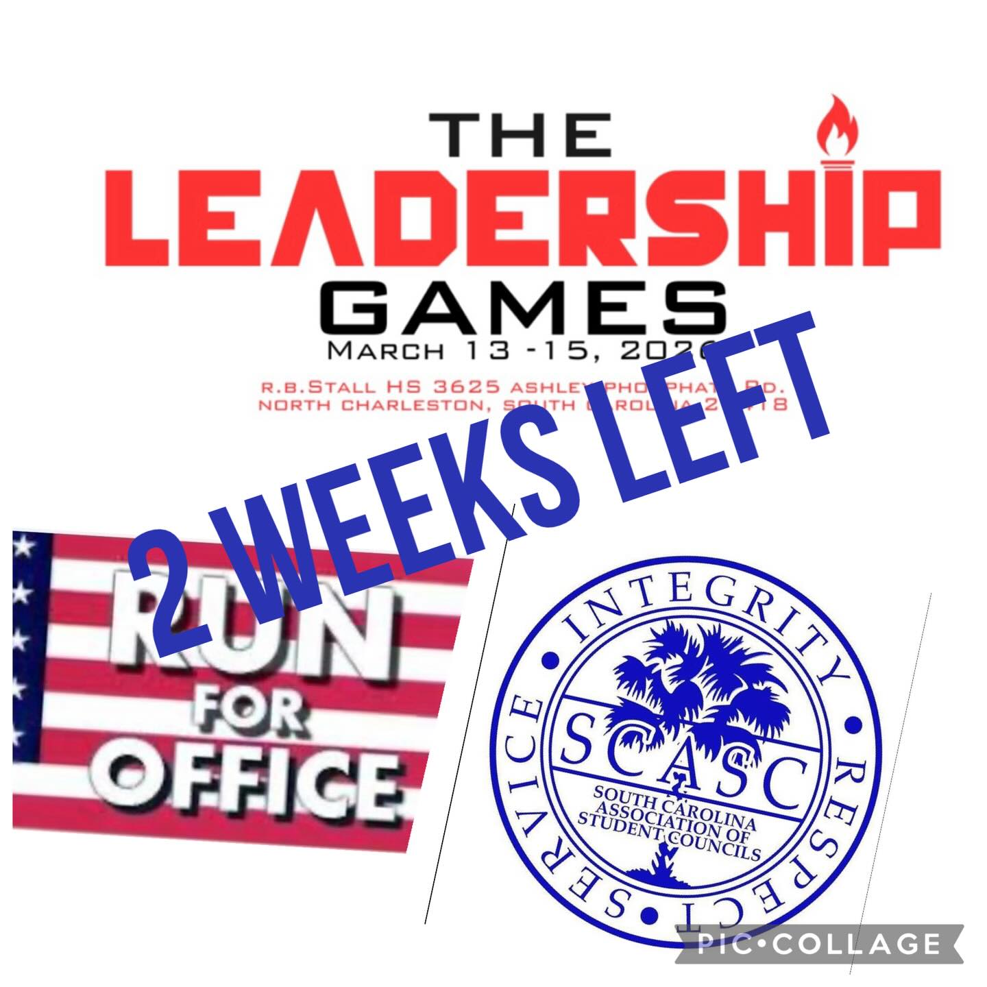 ONLY TWO WEEKS LEFT! Deadline to register for State Conference, to run for a State or District office and to be recognized as a Honor Council is only two weeks away. To register for State and apply for Honor Council, go to website. To apply for an office, advisor should contact Mr Mize.