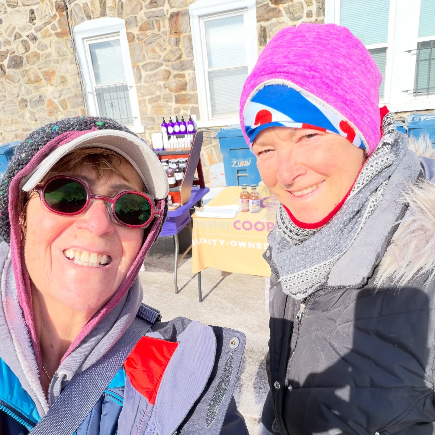 What a great day at the Saturday Market! 🛍️💛
Always so much fun spending the morning there — and we loved getting to chat with some of our member-owners. Thank you to everyone who stopped by to say hi, catch up, and check in on the progress of our community-owned grocery store.
These conversations are what it’s all about. We’re building this together!💫
Check out how Sherri is all wired up — talk about ready for the cold! ❄️🧣💪
And say hi to Sue — super ready too! ❄️🙌
Judy… not so much. 😄she forgot to activate her boot warmers. What a rookie!🤣
See you next Saturday!
#SaturdayMarket
#BundledUpCrew
#CommunityOwned
#WestChesterCoop
#LocalLove