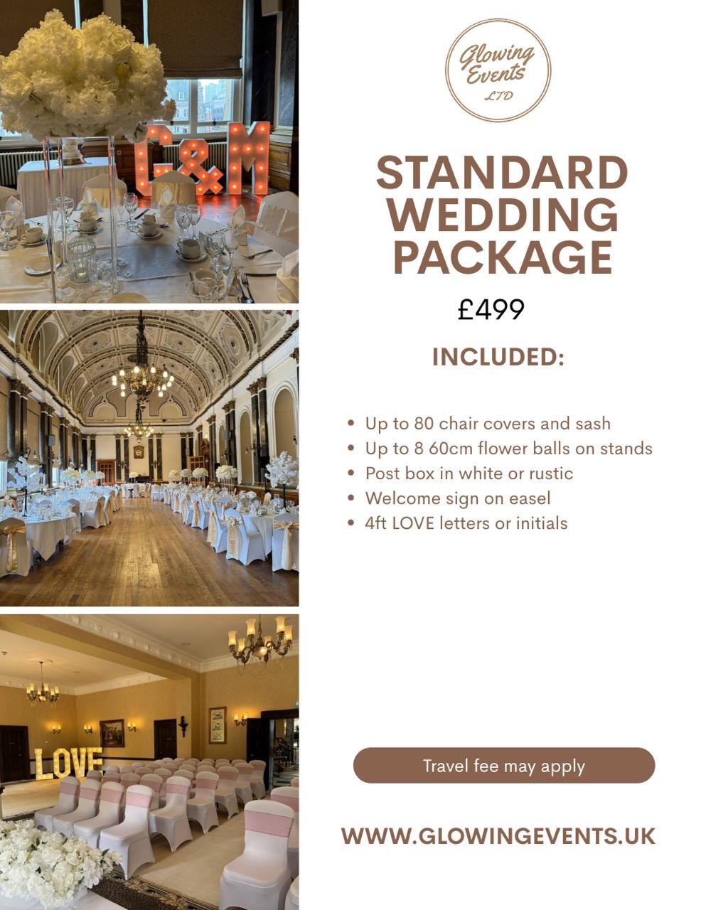 Wedding packages now available to book ❤️