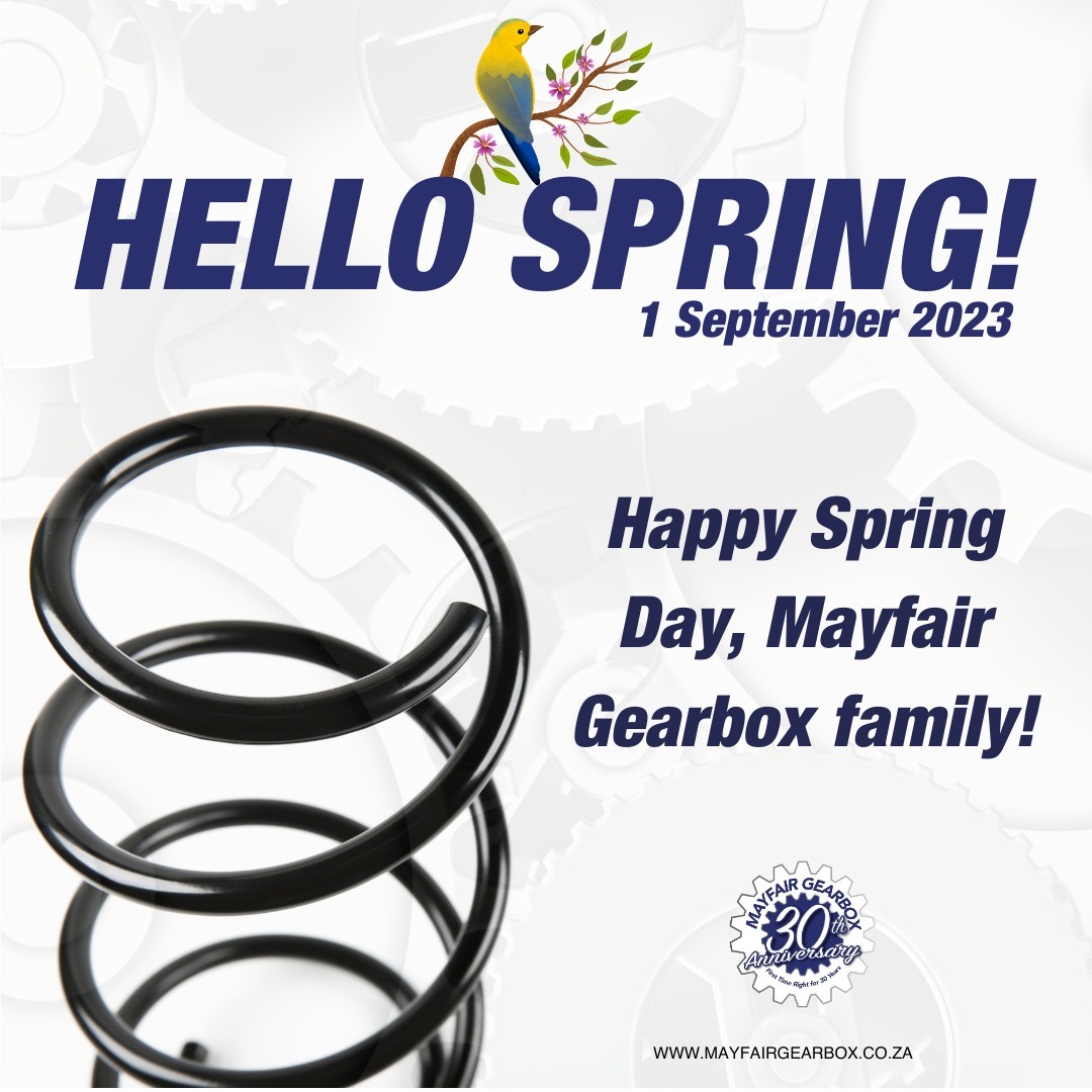 ? Shift Into Spring with a Smile! ?
Happy Spring, Mayfair Gearbox family! Time to shift out of winter and cruise into the season of new beginnings. ? If you've been waiting for the perfect time to give your gearbox a tune-up, spring is your green light! Let us help you make sure your vehicle is ready to roll through all your spring activities without a hitch. ??️ #ShiftIntoSpring #MayfairGearbox