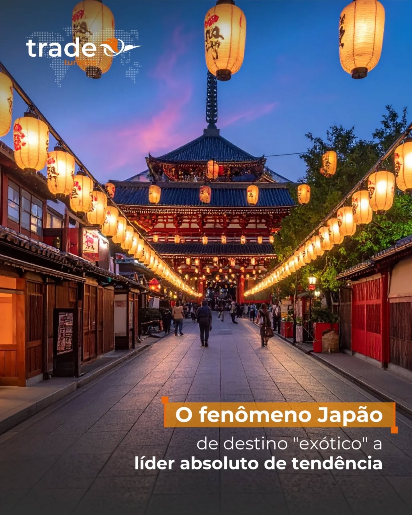 ⛩️ O que antes era visto como um destino para poucos,