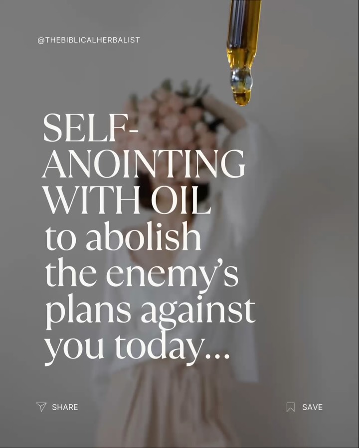 ♥️👀 HERE ➡️💦You can use any non toxic oil you have on hand so you can start this kind of warfare with Jesus right NOW. There is no reason to wait! But if you do want biblically based oils for anointing, I have many that I created with Holy Spirit that smell glorious and add the element of a “SWEET AROMA to us and to the Lord” as we pray and anoint. 🙌🏼 They are called Shemen Hamishchah in Hebrew. (Anointing Oils.) 🌸
Or if you want organ-specific oils to deal with trauma, fear, brokeneness, and health issues as you pray, repent, and consecrate, I have those too 💚🙏
Get them at the links below or comment ANOINT and I will message the links to your inbox ☺️
SHEMEN HAMISHCAH: https://www.emeraldglorywellness.com/anointingoils
ORGANS AND BODY SYSTEMS: https://www.emeraldglorywellness.com/body-systems-healing
Jesus bless YOU 💚
#biblicalhealing #spiritualwarfare #anointingoil #Jesus #thebiblicalherbalist
