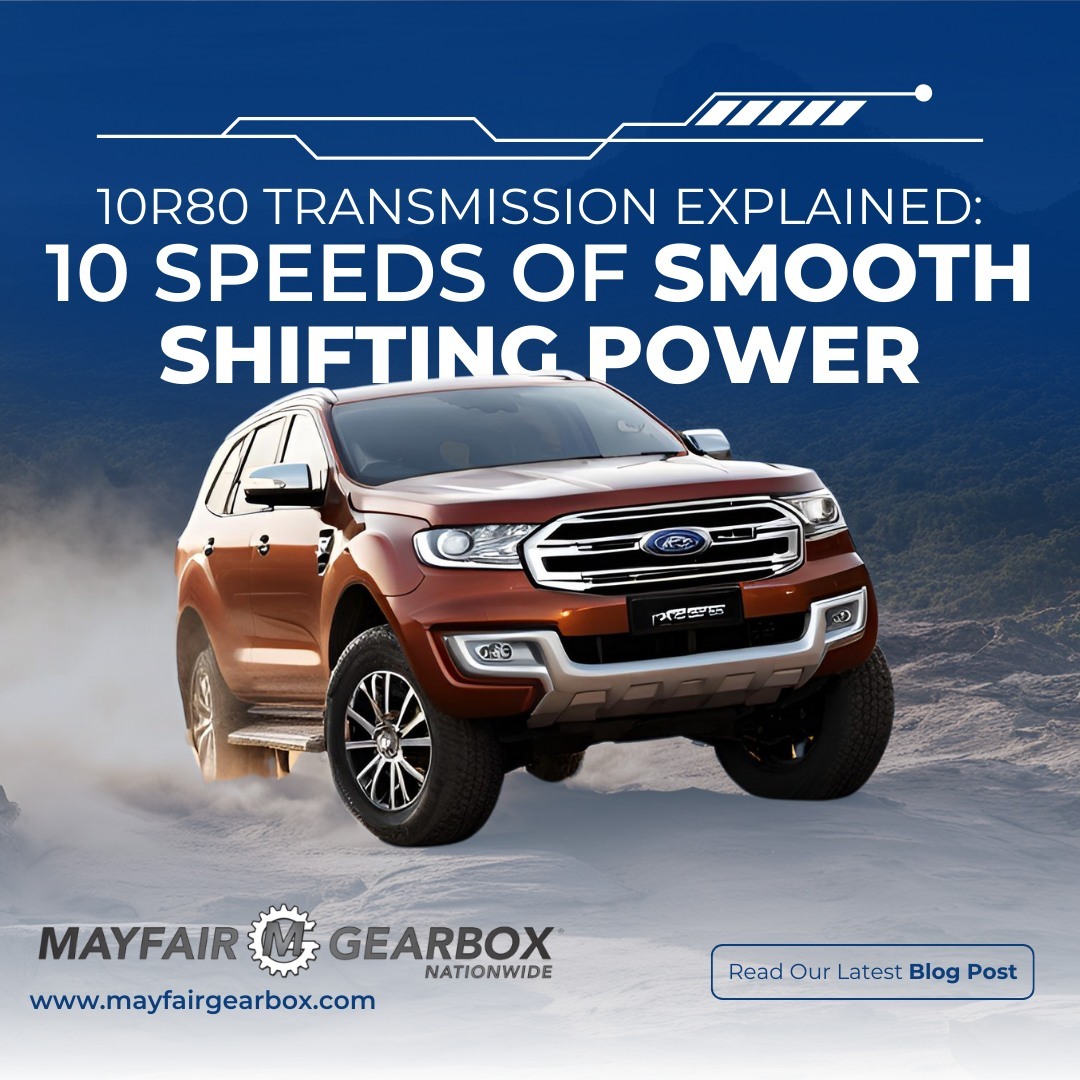 Curious about the technology behind your Ford's smooth shifts? Our latest blog post delves into the intricacies of the 10R80 transmission. Discover how Mayfair Gearbox can optimise its performance.
Follow the link to read the full blog >>> https://bit.ly/10R80_Transmission_Explained
#FordRanger #FordEverest #FordTransmission #NextGen #FordRangerT6 #6R80 #10R80 #MT75 #MT82 #Gearbox #Remanufactured #Quality #FastTurnaround #MayfairGearbox #FirstTimeRight #BlogPost #ReadOurBlog