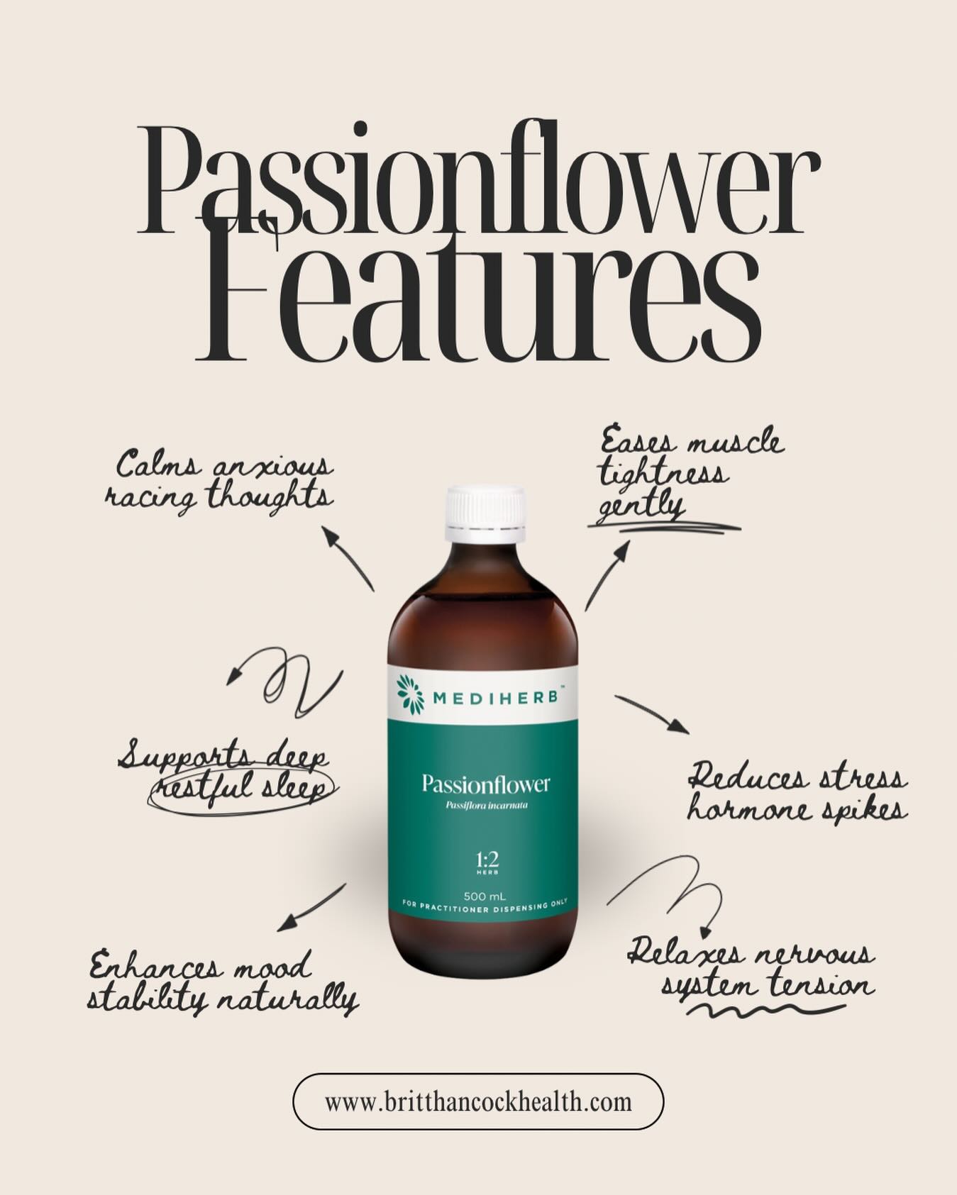 If your nervous system feels wired but tired, passionflower is one of my go-to herbs 🌿
Passionflower gently supports the nervous system when stress, anxiety or overthinking start living rent-free in your body.
It can help with:
• Racing thoughts and mental restlessness
• Muscle tension and jaw/shoulder tightness
• Stress hormone spikes (hello cortisol)
• Sleep that feels light, broken or unrefreshing
• Mood instability linked to nervous system overload
I often use passionflower when the body is stuck in fight or flight and needs help dropping back into safety without knocking you out or numbing you.
It’s especially helpful for people who:
✨ Feel anxious but exhausted
✨ Hold stress physically in the body
✨ Struggle to switch off at night
✨ Feel emotionally sensitive or easily overwhelmed
As always, herbs work best when they’re matched to your nervous system, hormones and stress patterns not just taken randomly.
If you want support calming your nervous system and healing from the root cause, comment HEAL and I’ll guide you on next steps 💚
