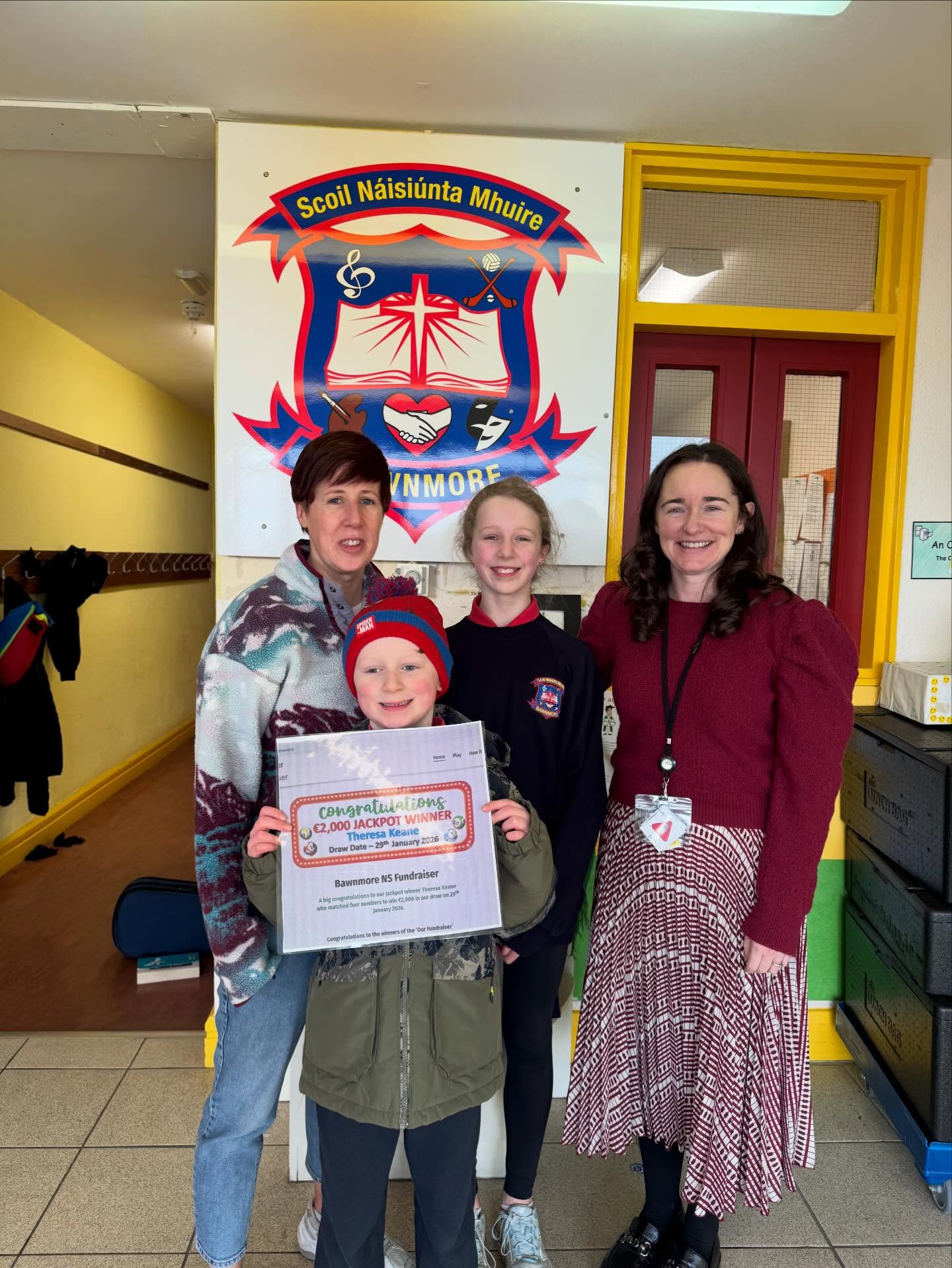 Our lotto jackpot was won!!!! Congratulations Theresa, what a great start to the long weekend 🥳