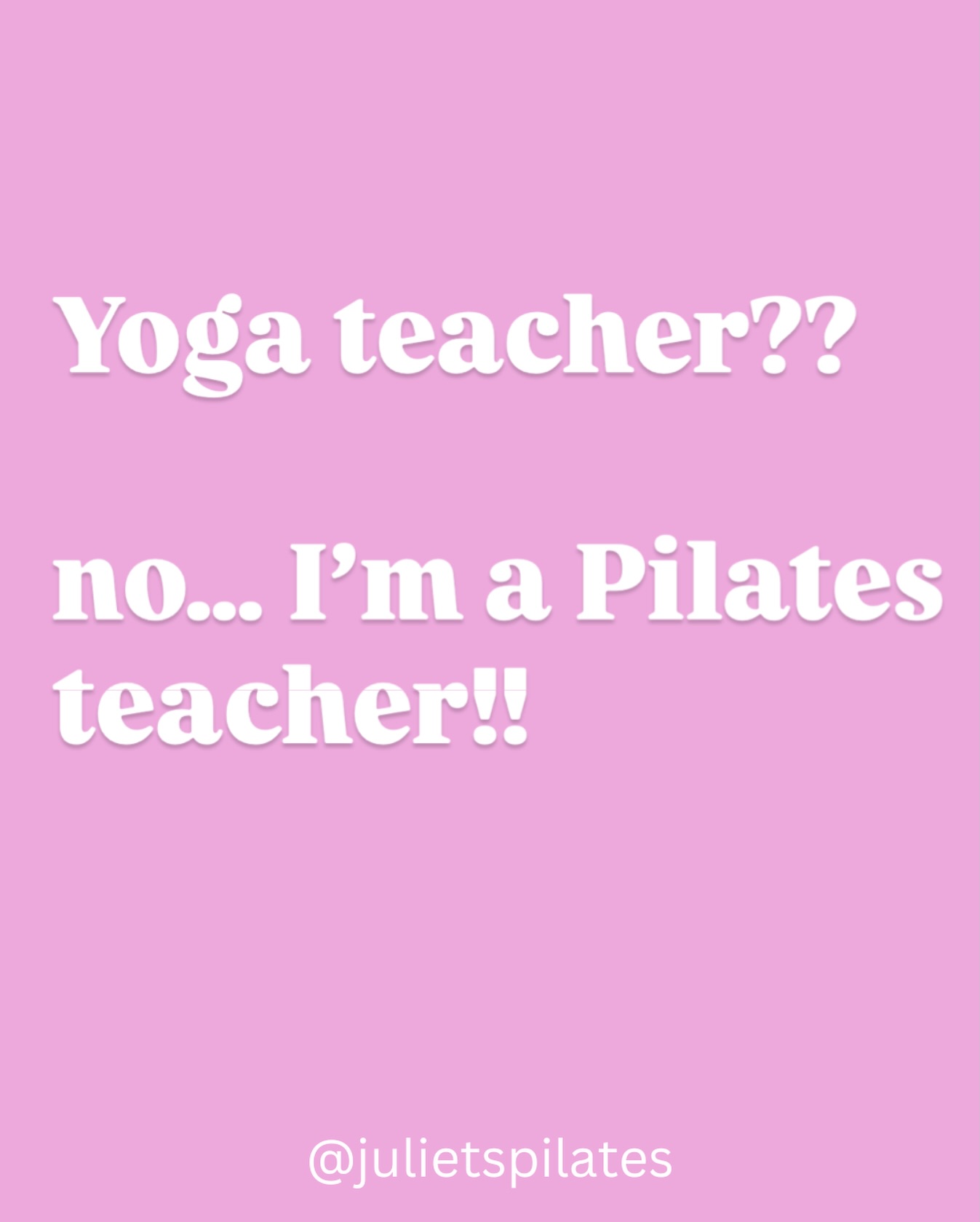 As I wade through the absolute joy of house and car insurance quotes, I have a question.
Why, while Pilates has literally grown beyond all measure and is HUGE, is there not a “Pilates teacher” option to tick?
I have nothing against Yoga, I love Yoga and my Yogi friends BUT.. I am NOT a Yoga teacher so why am I told to “just say that”… when it’s inaccurate?
Insurance companies, you’re outdated and we need to adress this!
Anyone with me? We need to change this!! ??
#houseinsurancecompaniesimapilatesteacher #wakeupinsurancecompanies