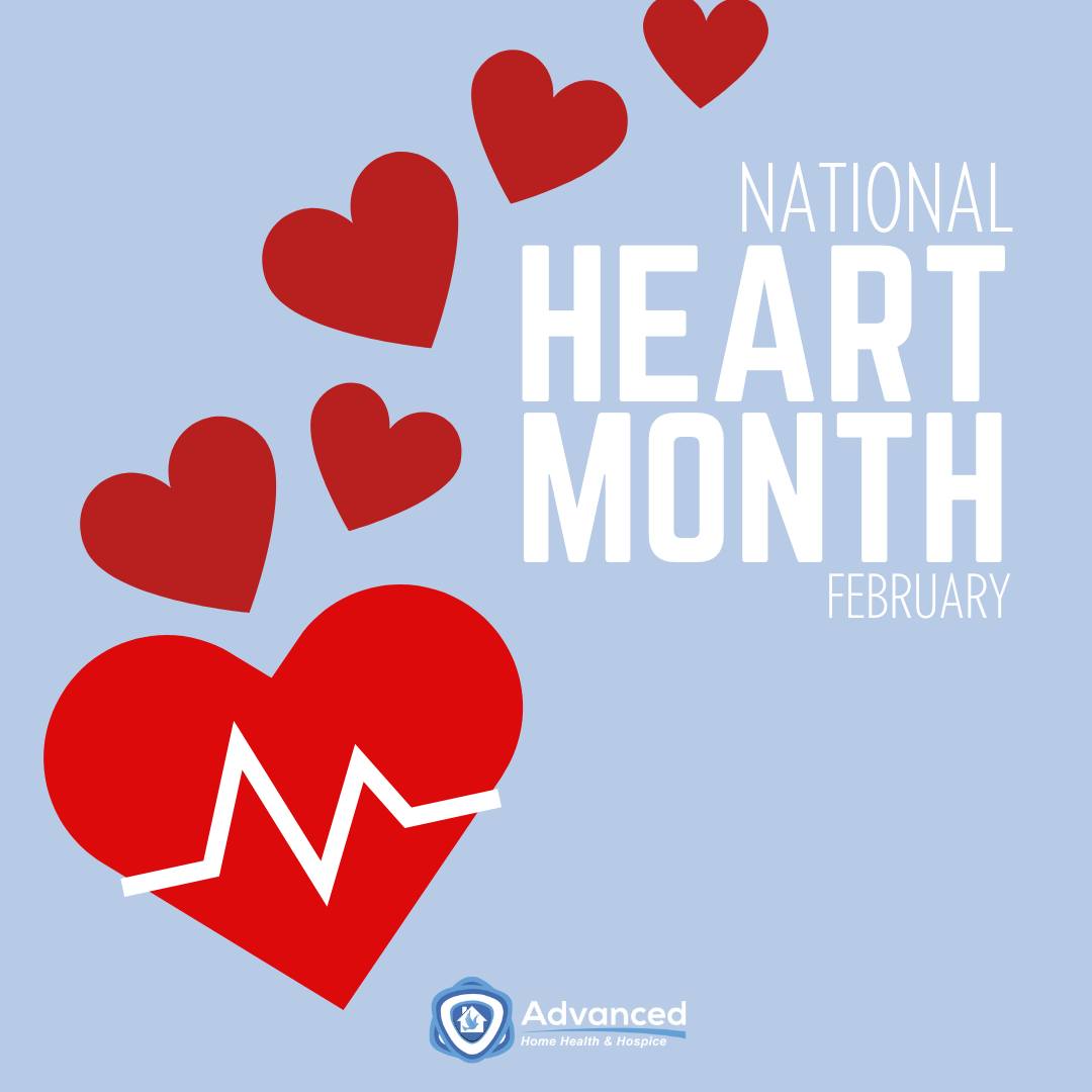 A healthy heart is a happy heart. Celebrate National Heart Month this February. ❤️
#AdvancingTogether #NationalHeartMonth #Hospice #HomeHealth