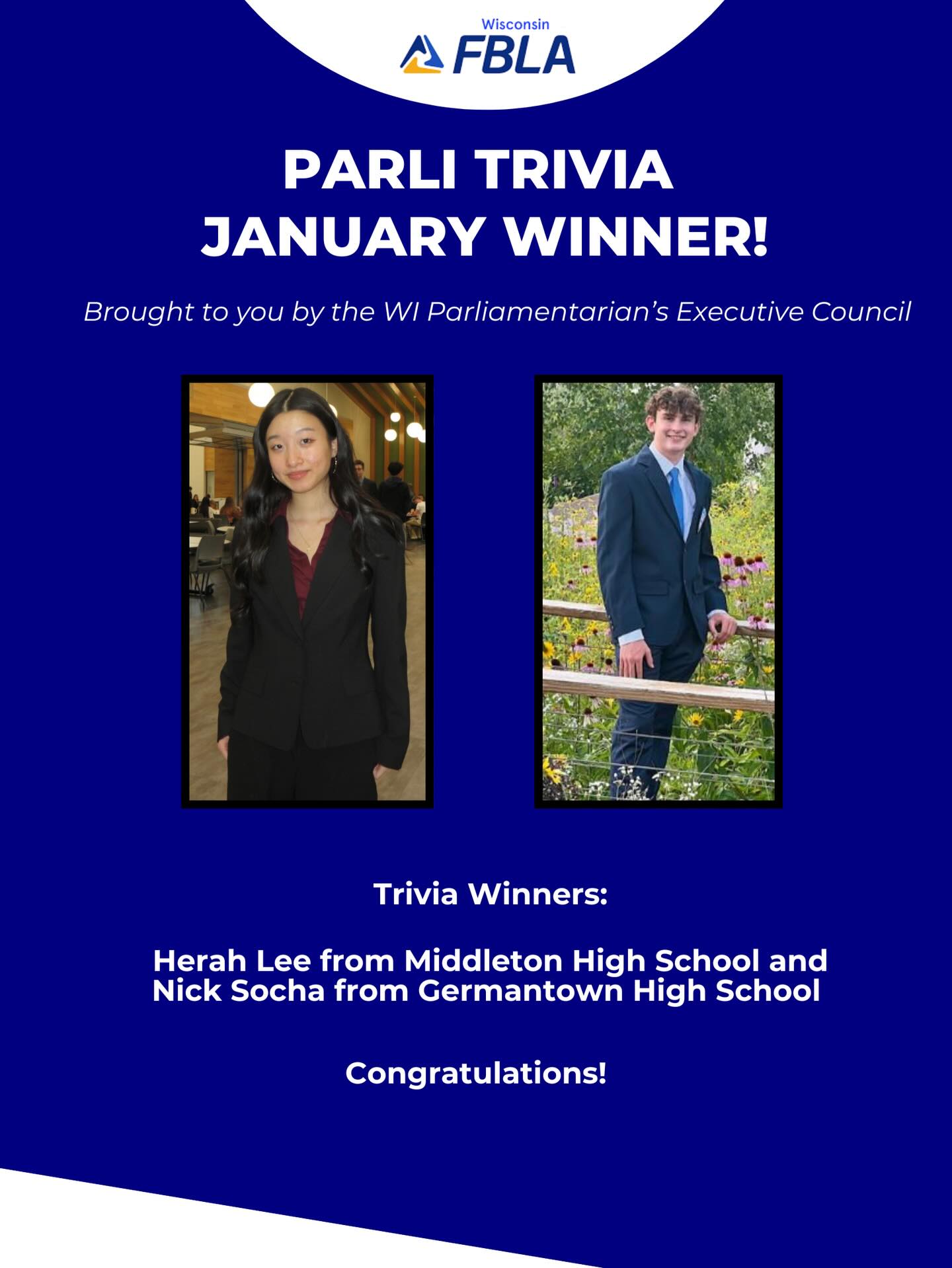 Don’t miss out on this months Parliamentary Procedure Trivia, use the link below or find it in our bio!
https://qrco.de/bgbR67