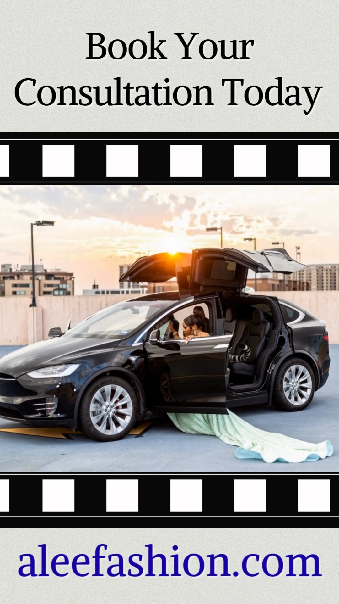 Designed to be Unforgettable!
Call, Email, or Go Online for more information.
832 802 8228
aleefashion.com
alexandrialeellc@gmail.com