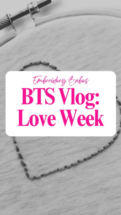So much happening now before Valentine's Day! Thanks for following along 💗🪡
#embroideryathome #EmbroideryForTeams #bergencountymoms #NJWorkshops #nj