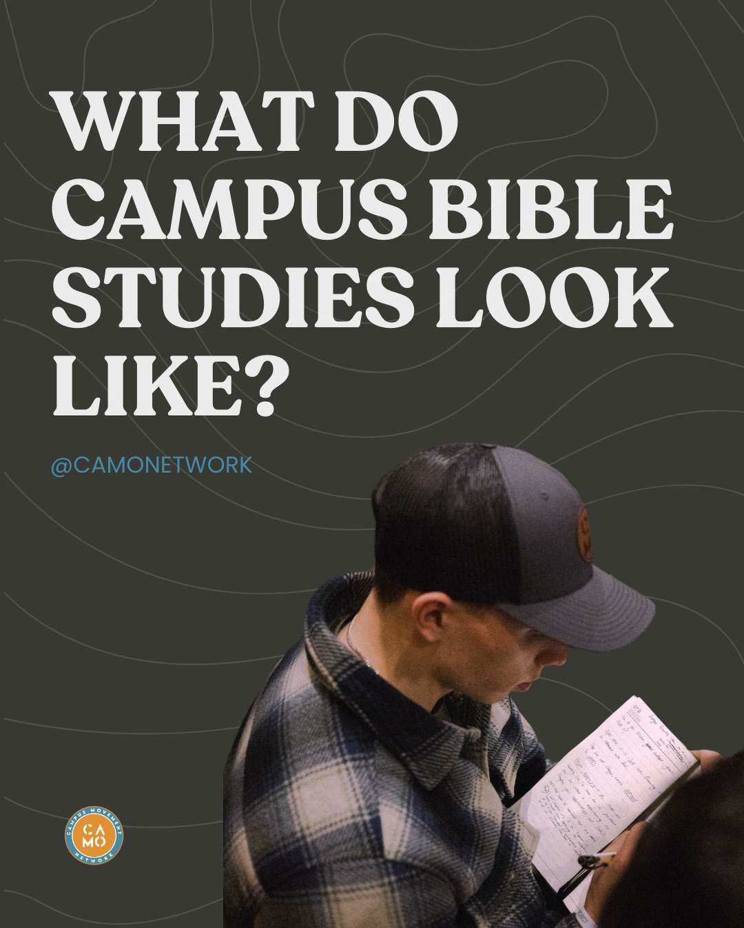 One of our main ways of connecting students to each other and students to God is through our campus-wide Bible studies.
Throughout the week and across all of our campuses, students gather in Bible studies to open God’s Word, study it together, and have fun together.
#camo #campusmovement #college #collegeministry #campusministry camonetwork