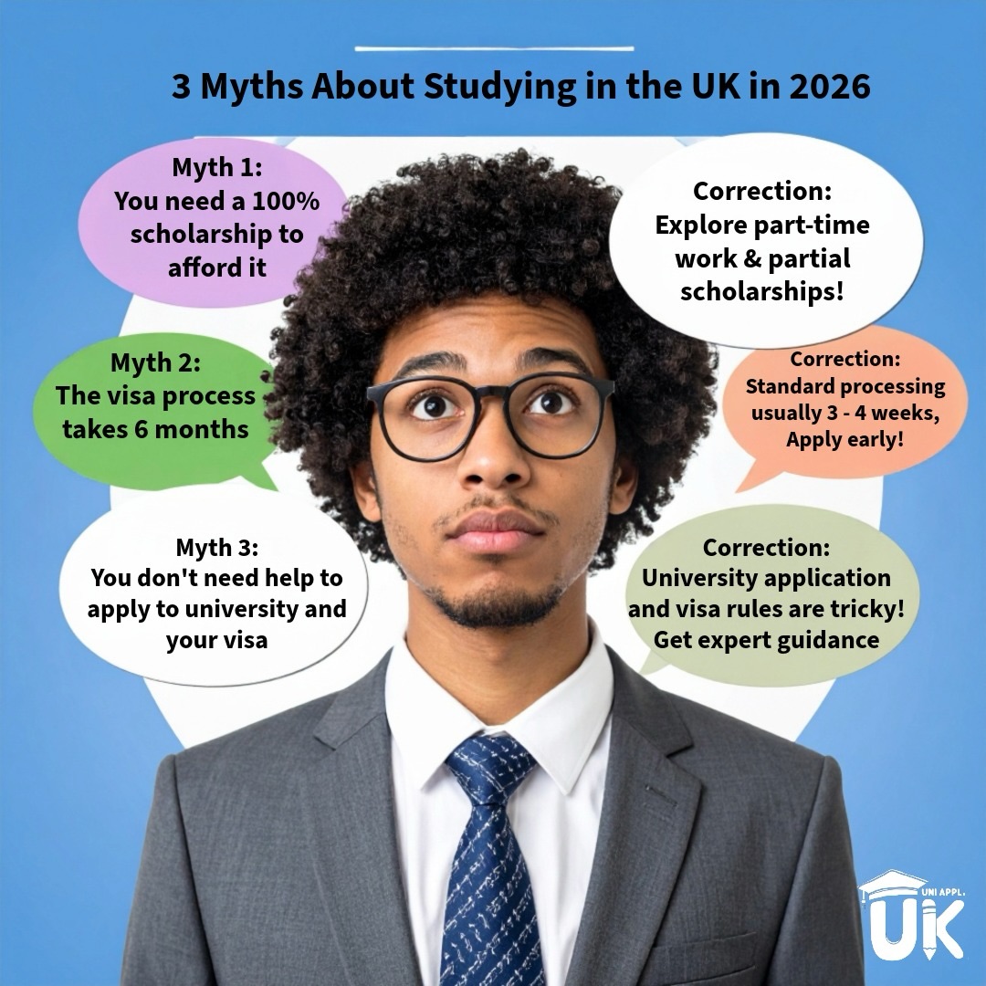 “Don’t let misinformation stop your dreams! 🛑
There are many myths about UK education, but we have the facts.
📌 Don’t gamble with your future. Let Eurostudies / UniApplyUK take the weight off your shoulders. 🎓✨
📌 Save this post to remind yourself why expert guidance is your best investment!
👇 Ready to start? DM us “APPLY” for a free profile evaluation!
#Eurostudies #UniApplyUK #StudyInUK #UKUniversity #InternationalStudents VisaExpert HigherEducation UKBound StudentLifeUK