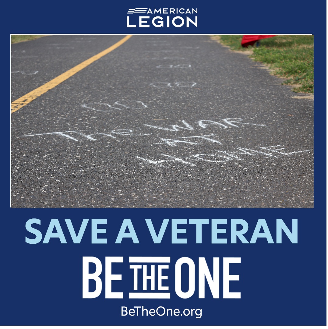 #BeTheOne is how we change lives and save lives. Ask veterans in your life how they are doing. Listen when a veteran needs to talk. Reach out when a veteran is struggling.