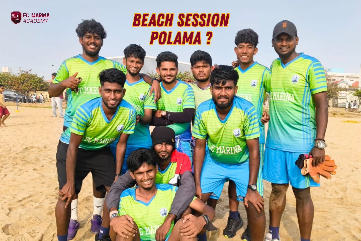 Beach session polama?
FC Marina Football School coaches said YES 🔥🏖️⚽
#beach #footballgames #sports #footballindia #footballgames
