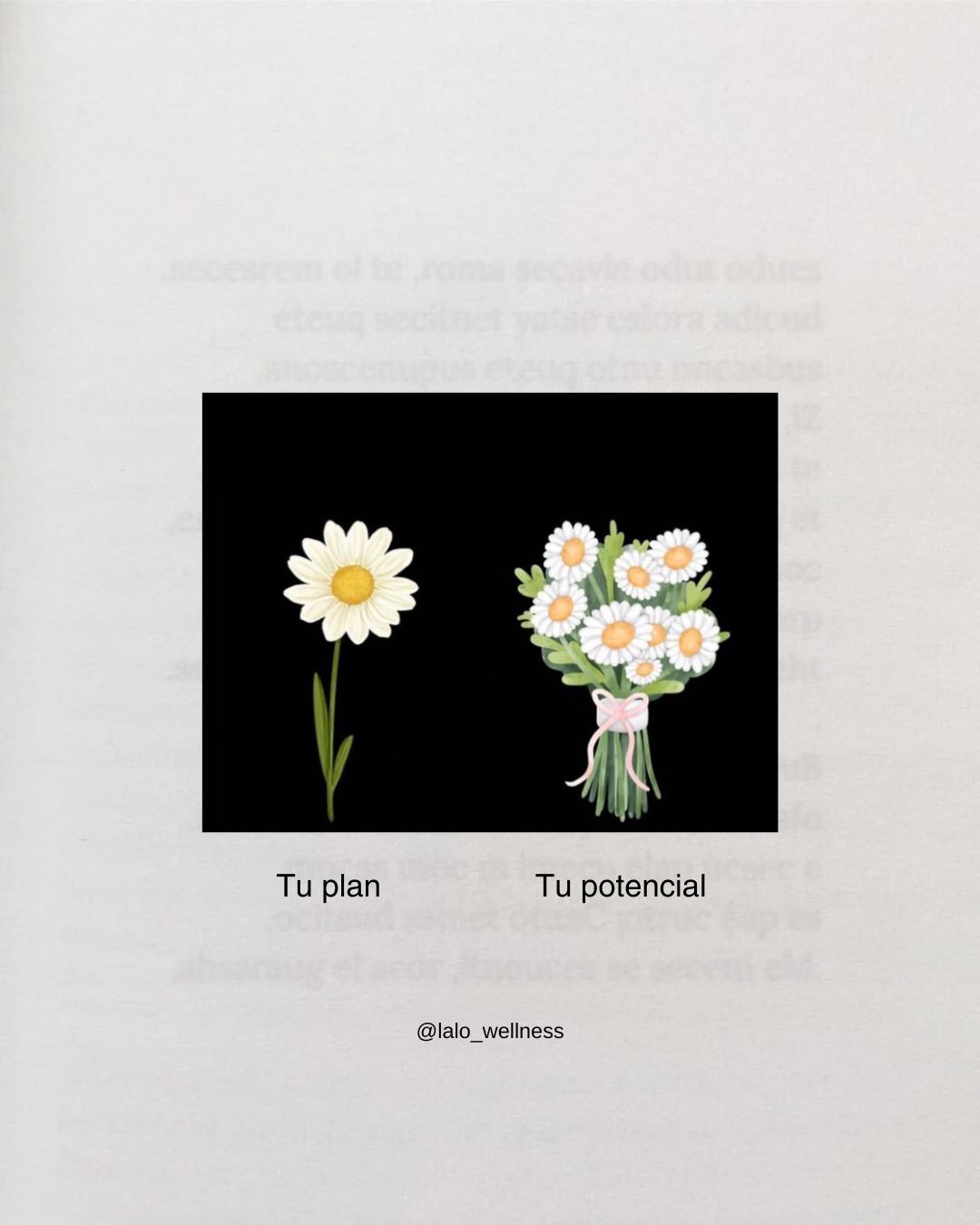 Tu plan puede ser pequeño.
Tu potencial no 🌼
Te conviertes en aquello que crees de ti mismo.
Y cuando aprendes a trabajar tu mente,
empiezas a cambiar tu destino.
Si hoy estás buscando más foco, claridad e inspiración,
dejé un espacio pensado para acompañarte en ese proceso.
Mi app de bienestar está disponible gratis en el link de mi perfil.
Un espacio para valientes 🤍
#lalowellness #mentalidad #crecimientopersonal #potencial
