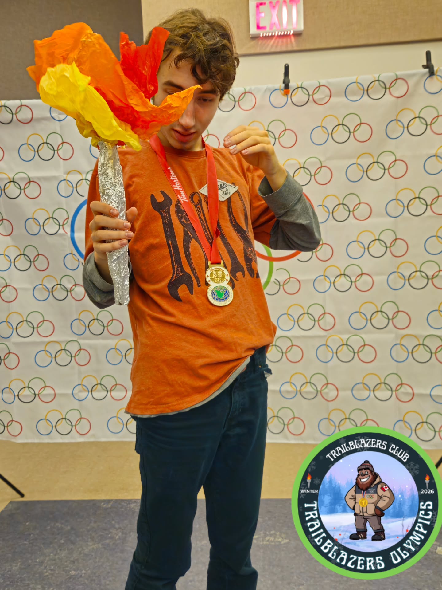 Round of applause for our medal winning Trailblazer Olympians 🥇
Last night was such a good one. So much cheering each other on, giving things a try, and just an all around awesome vibe in the room.
A very special shoutout to the Trailblazers who said hi to someone new. That is not always easy, and quite a few of you stepped out of your comfort zones last night. Those moments matter more than you probably realize, and I am forever proud of each and every one of you.
Also a big thank you to our TBC staff for their extra awesomeness last night!!! And an honourary applause for the epically rad Support Workers that come in with a few of our Trailblazers, you guys bring the energy always.
#uniqueoptimism #hamont #concessionbia #inclusionmatters #winterolympics2026