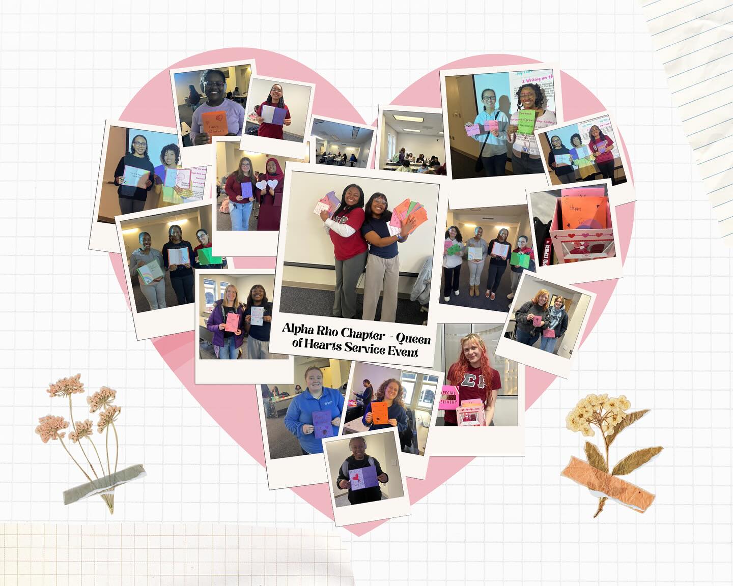 @phisigmarho_odu: On Wednesday, February 4th, our chapter (Alpha Rho) hosted Day 2 of our Alice in Wonderland themed recruitment week, which just happened to be our Queen of Hearts community service event. These sisters and potential new members came together to make cards for Cards for Hospitalized Kids, a nonprofit that works to spread words of encouragement to hospitalized children and delivers donated cards to children’s hospitals and Ronald McDonald Houses in all 50 States. Every card was a small reminder that kindness and community can make a big difference ❤️
#PhiSigmaRho #ServicewithSigmand