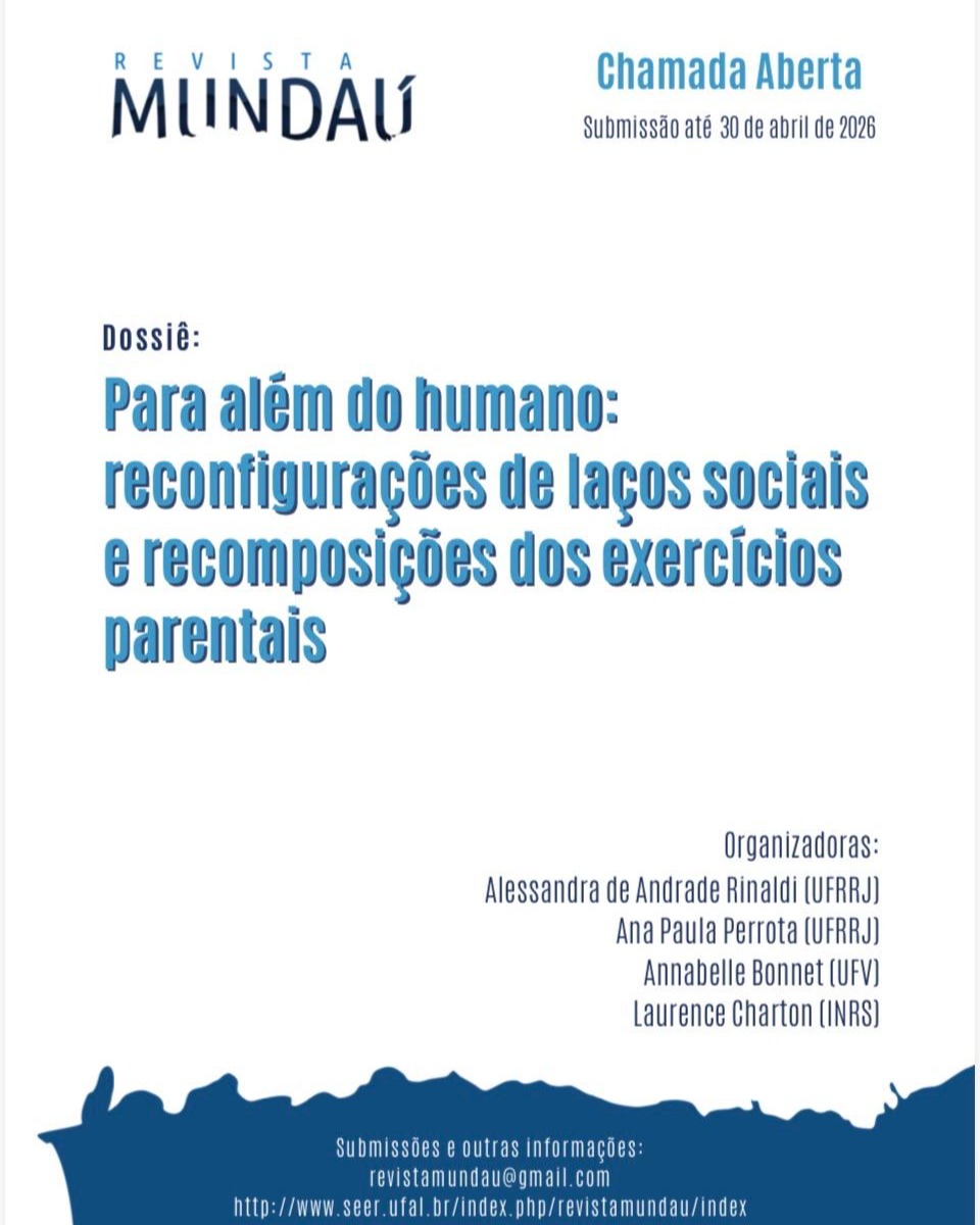 Submissões até 30 de abril!