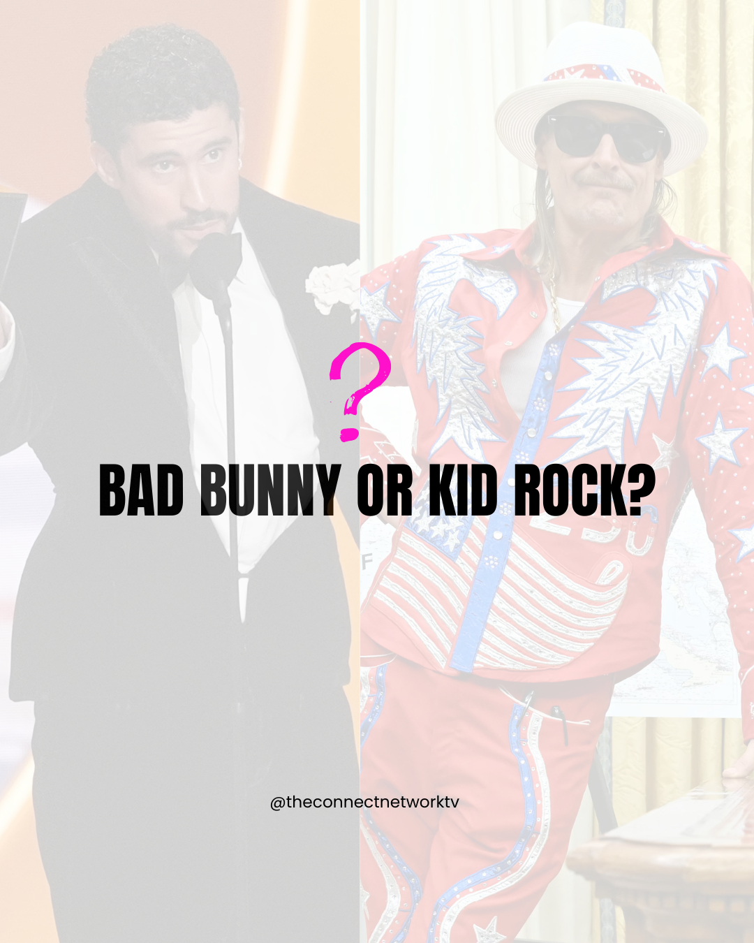 Bad Bunny or Kid Rock? 🔥 This Super Bowl cycle gave us two very different halftime worlds: one on the official NFL stage with Bad Bunny bringing global, Latin‑flavored spectacle, and another with the Turning Point USA–style alternative show leaning into culture‑war messaging and conservative branding 🇺🇸.
Which one held your attention—the big, inclusive, music‑forward halftime, or the highly charged, partisan counter‑broadcast ? Drop your pick in the comments and tag someone who watched the opposite side of the screen.
#SuperBowlHalftime #BadBunny #KidRock #TurningPointUSA #CultureWar #MusicPolitics #USATV #LiveEvent #SuperBowlLX #MediaDivide #PopCulture #ViralTV #HalftimeDebate