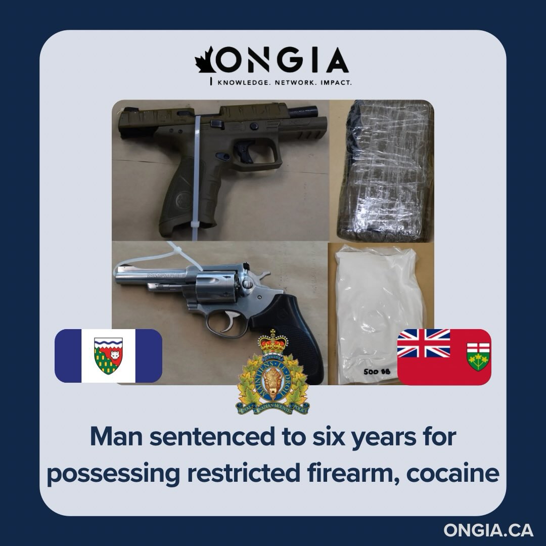 Toronto to Yellowknife: Firearms & Cocaine Trafficking Leads to Federal Sentence
A man from #Toronto has been sentenced to six years in prison in #Yellowknife for possessing a restricted #firearm and #cocaine — charges stemming from a drug-trafficking investigation led by the Royal Canadian Mounted Police | Gendarmerie royale du Canada in the #NorthwestTerritories.
In March 2024, Yellowknife RCMP arrested and charged the Toronto-linked suspect after executing a search of an Airbnb that uncovered nearly 2.5 kg of suspected cocaine, loaded firearms, and cash.
✔️ The individual pleaded guilty to possessing cocaine for the purpose of trafficking and unlawfully possessing a restricted firearm — offences that carry serious penalties and reflect the dangerous intersection of drug and gun crime.
✔️ The RCMP’s investigation included tracking, search warrants, and on-scene arrests.
✔️ The sentence was handed down in NWT Supreme Court in Yellowknife, with the judge recommending the remainder be served in Ontario.
This case highlights how federal and territorial law-enforcement partners work together to tackle cross-jurisdictional crime, disrupt drug trafficking networks and enforce firearms legislation.