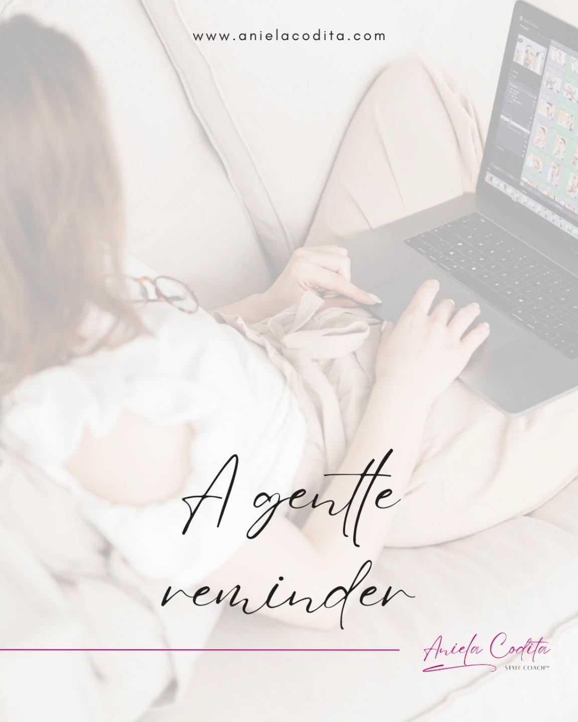 🌿 A gentle reminder
Many women tell me, even before they become clients, that they’re afraid they won’t have enough time to follow through.
If you’ve ever felt the same, this is for you.
All my programs include a flexible way of working that adapts to your real life, not the other way around.
You don’t need extra meetings in your calendar to begin your journey. We can work deeply and effectively through messages, voice notes, or email, at the rhythm that feels right for you.
I’ll send you the materials and reflections you need along the way, and I’ll be there to support you on the channel you prefer.
And if you ever feel the need to talk something through live, we can always schedule a call; only when it feels truly helpful for you.
I’ve guided many clients this way, and the results are just as meaningful as in‑person sessions because the real transformation happens in the time you spend with yourself, not in the meeting itself.
This flexibility is part of all my programs, so you can start whenever you’re ready, without pressure. 🌿