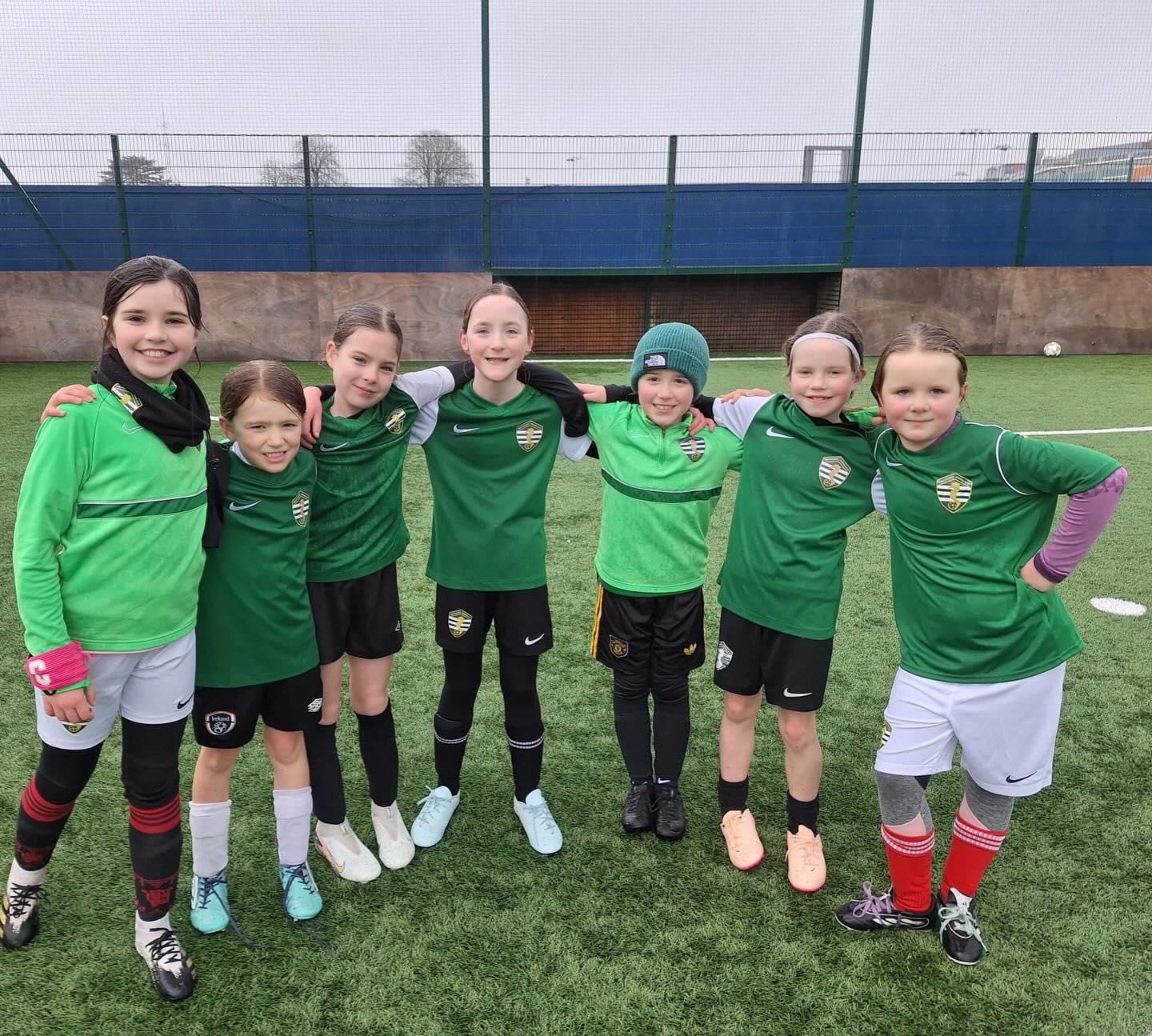 U9.4 girls had a brilliant match this morning away to @beechwoodfc in UCD ⚽️