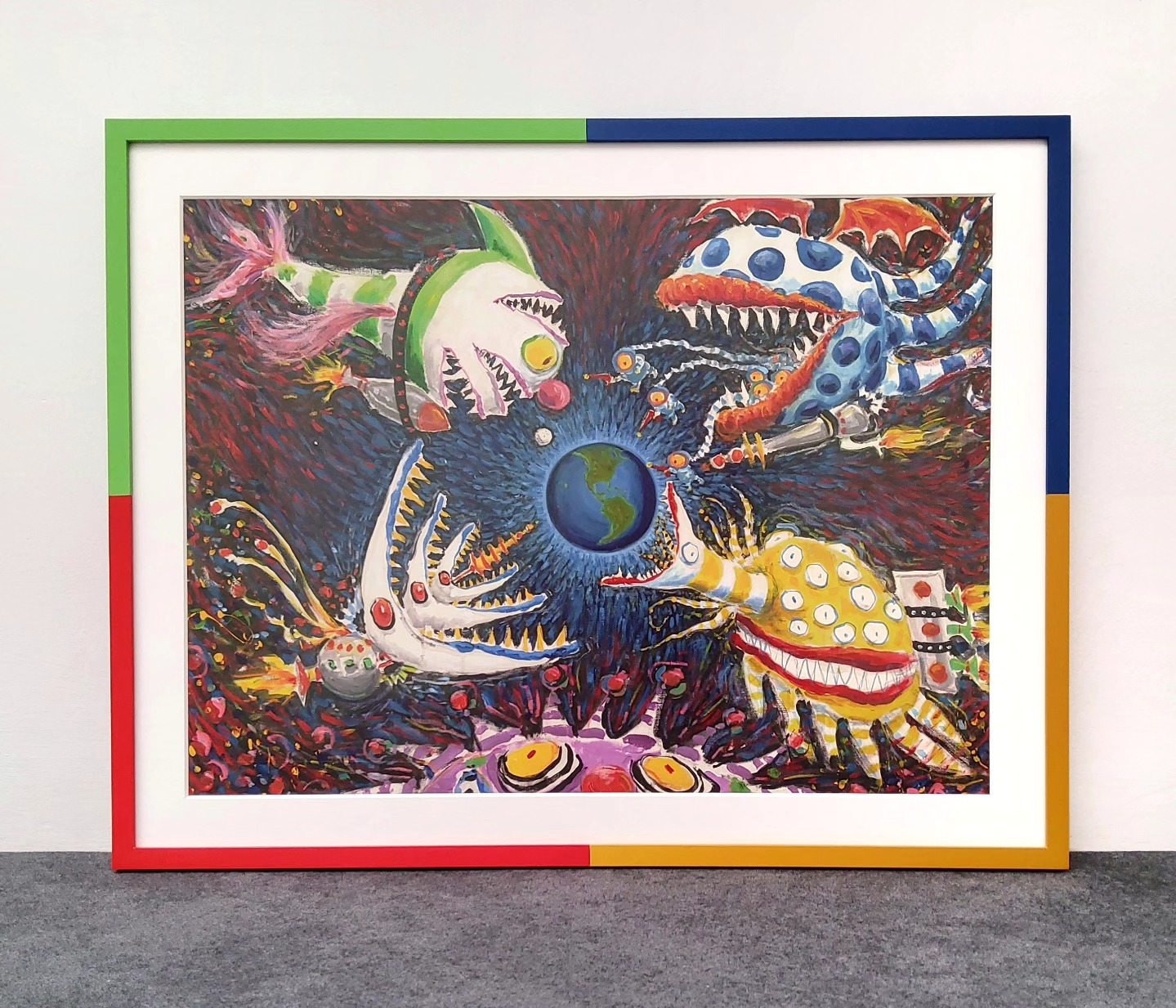 The only way to frame such a fantastical @timburton print is with a custom designed hand painted frame! This print from the @designmuseum exhibition The World of Tim Burton has been given even more of a wow factor by pulling out it's own bold, bright pallete to showcase its wonder.
We are always ready and excited to work on bespoke hand-finishes to elevate your favourite artworks!
#JWhiteFraming #bespokeframing #handpaintedframe #customframing #timburton #timburtonart #timburtonprint #designmuseumlondon #theworldoftimburton #theworldoftimburtonexhibition