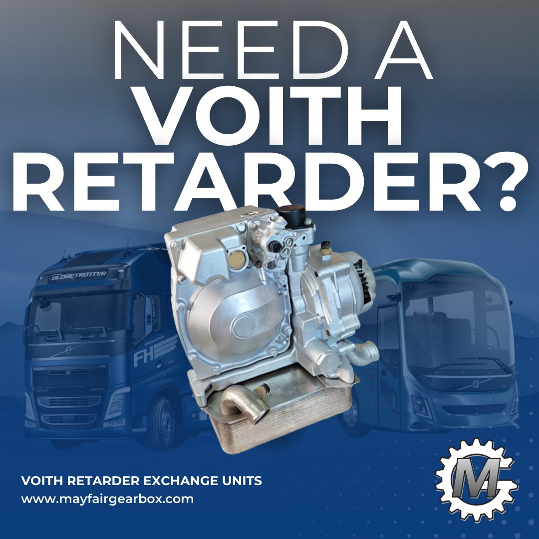 Need a Voith Retarder for your Volvo truck?
Upgrade your braking system with one of Mayfair Gearbox's exchange units. Don't let braking issues slow you down.
Contact Mayfair Gearbox now for a quote!
? Patricia 082 315 18864
? patrician@mfgb.co.za
? www.mayfairgearbox.co.za
#VoithRetarder #VolvoTrucks #TruckBrakes #SafetyFirst #DownhillDriving #AutomotiveRepair #HeavyDutyTrucks #TruckMaintenance #BrakingSystem #Safety #Efficiency #MayfairGearbox #Mayfair #FirstTimeRight