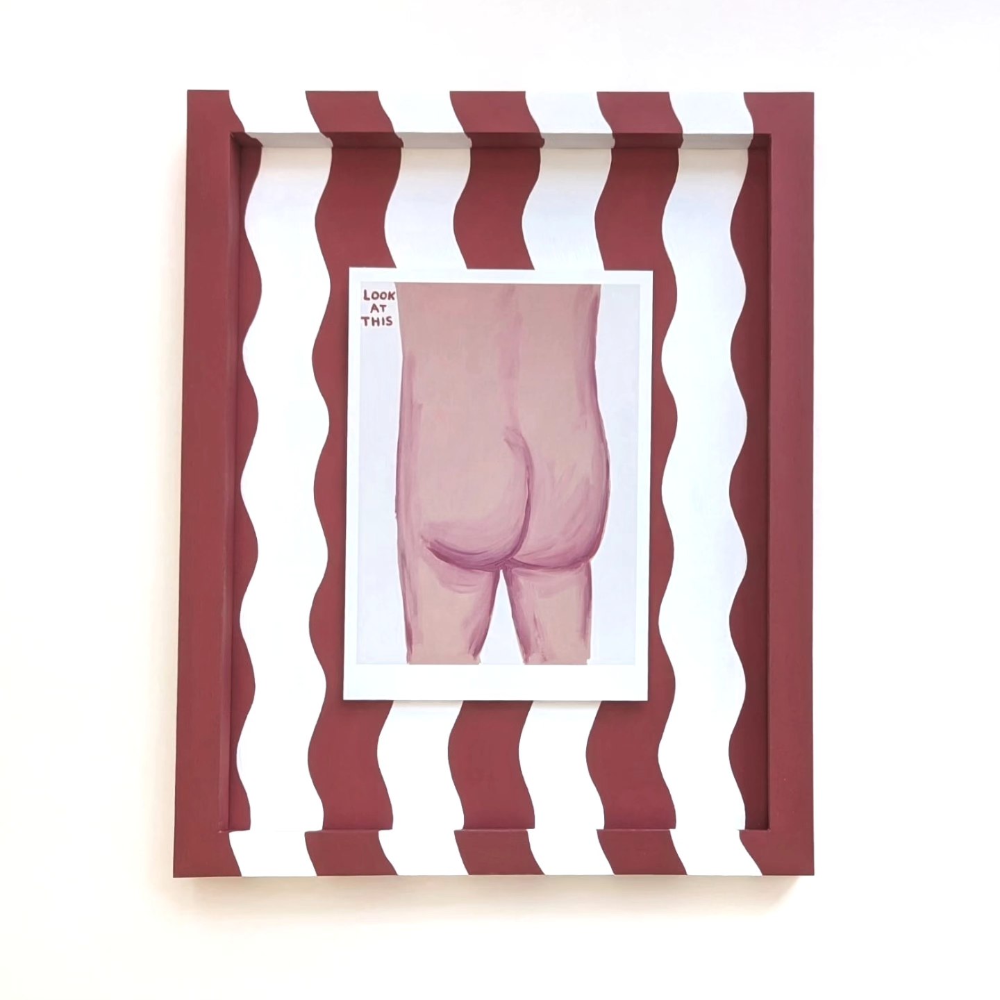 Squiggly Shrigley! Look At This gorgeous custom painted box frame with mount and spacers matched perfectly to showcase a cheeky floated forward @davidshrigley ?
#JWhiteFraming #customframing #boxframe #davidshrigley #handpaintedframe #bespokeframing #bespokeframe #squiggles