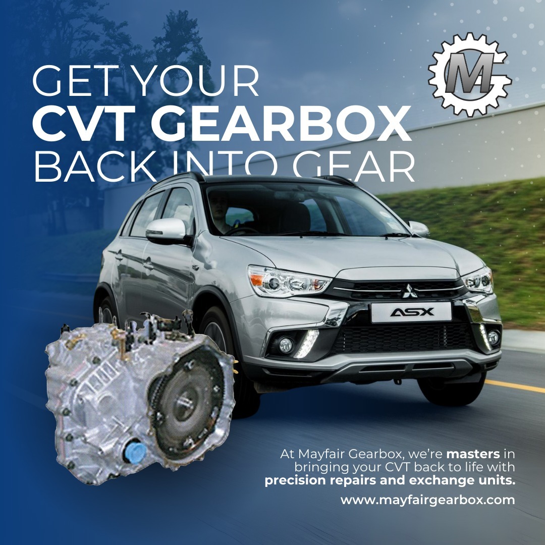 At Mayfair Gearbox, we specialize in CVT repairs and exchanges, delivering smooth, reliable performance for your vehicle. Whether it’s a minor repair or a complete exchange, our expert technicians use the latest technology to restore your gearbox to its factory condition. We provide cost-effective solutions that save you from expensive replacements while ensuring optimal performance and peace of mind.
Get your CVT back to its best – contact us today for a quick quote!
☎ 011 493 8688
? Tyron 079 495 7224
? tyron@mfgb.co.za
#CVT #ContinuouslyVariableTransmission #CarTech #AutoTech #Automotive #Transmission #SmoothRide #FuelEfficient #DriveSmooth #CarEnthusiast #CarMaintenance #GearboxRepair #CarRepair #AutoRepair #Johannesburg #SouthAfrica #MayfairGearbox #Mayfair #FirstTimeRight #ExpertRepairs