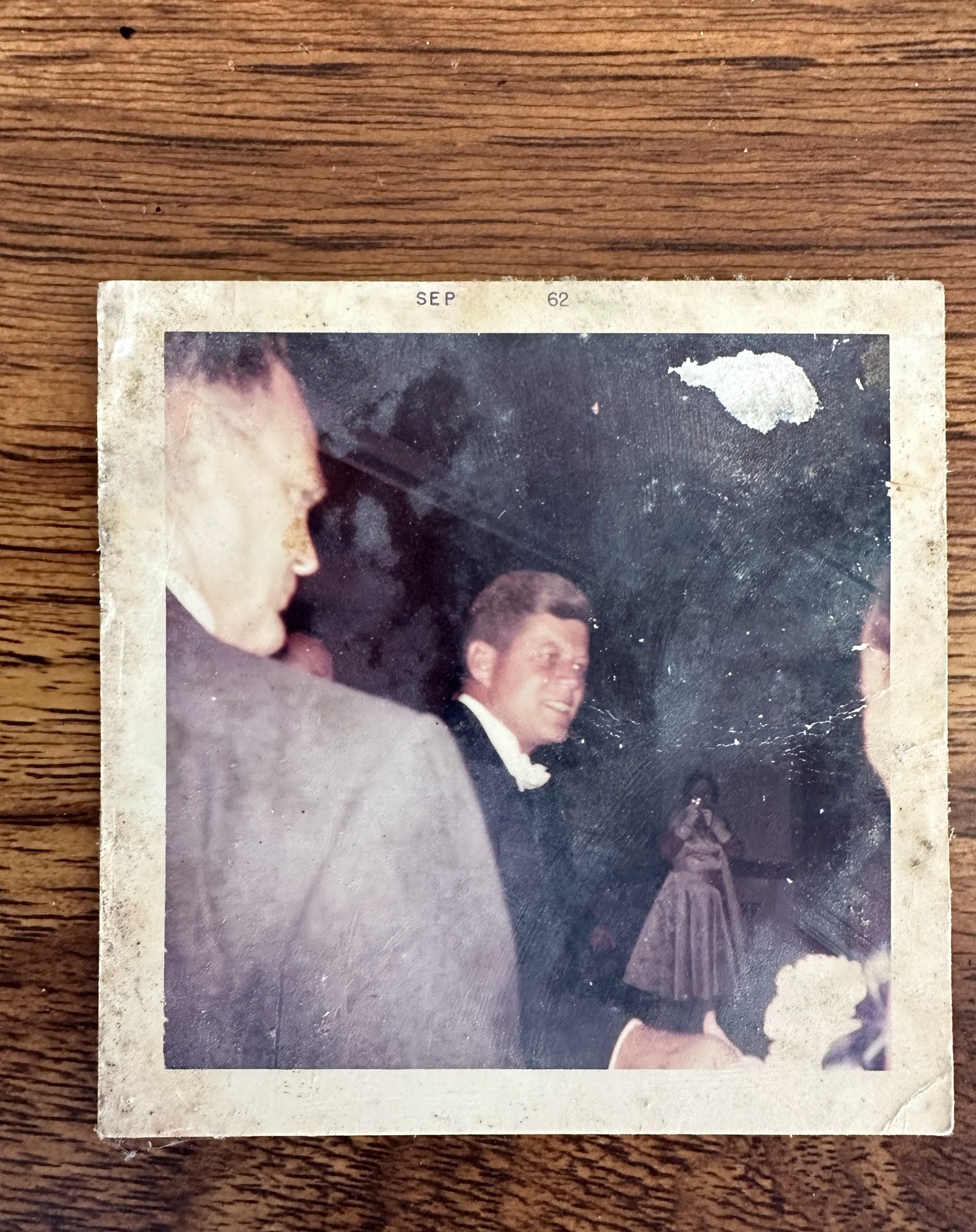 Found a couple of polaroid pictures of Bobby Kennedy and JFK tucked away in a book lying around in the basement of my Glocester Flip a couple of weeks ago! If you look closely, you can see that both pictures are dated September 1962. JFK spoke at the Australian Ambassadors Dinner for the America’s Cup Crews at the Breakers in Newport, RI that month. Thinking that these photos might be from that event!
.
.
.
.
.
#rpspropertysolutions #realestateinvesting #webuyhouses #webuyhousescash #rentalproperties #rhodeislandrealestate #cashforhouses #flippinghouses #wholesalingrealestate #JFK #Newport