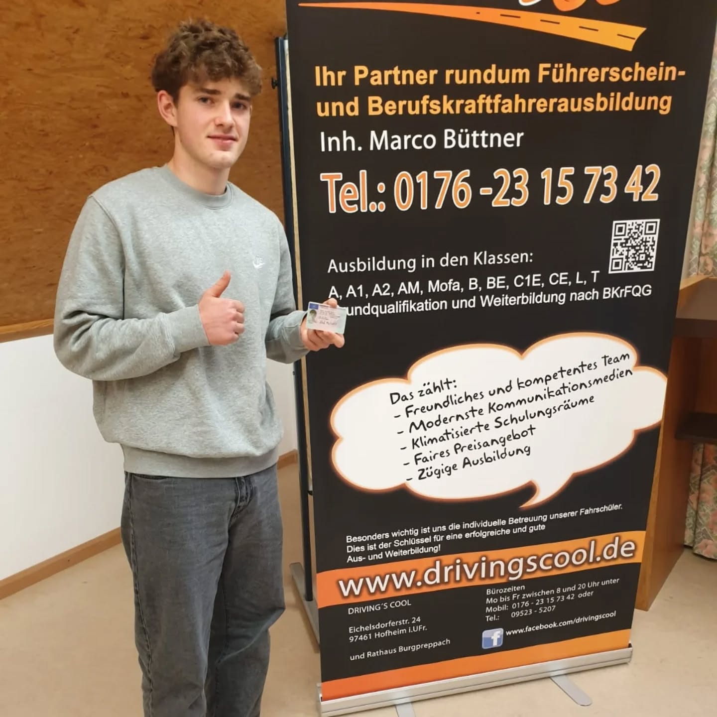 ▞▞▞▖?????????? ????????????▝▞▞▞▞▞ zum Führerschein ???? und immer gute Fahrt! ✔️2️⃣0️⃣2️⃣4️⃣?
Wir wünschen euch immer gute Fahrt ?.... schön dass ihr bei uns wart!! ?✌️?
#Führerschein2024drivingscool #bestandeneprüfung #cupra #feierdich #führerscheinindertasche #fürmehrabenteuer #ichfahrselbst #meinführerschein #meinefreiheit #neueskapitelindeinemleben #herzlichenglückwunsch #gutefahrt #fahrschuleallerklassen #hofheiminunterfranken #burgpreppach #maroldsweisach #hassberge #damitfahrenläuft
#schöndassdudawarst