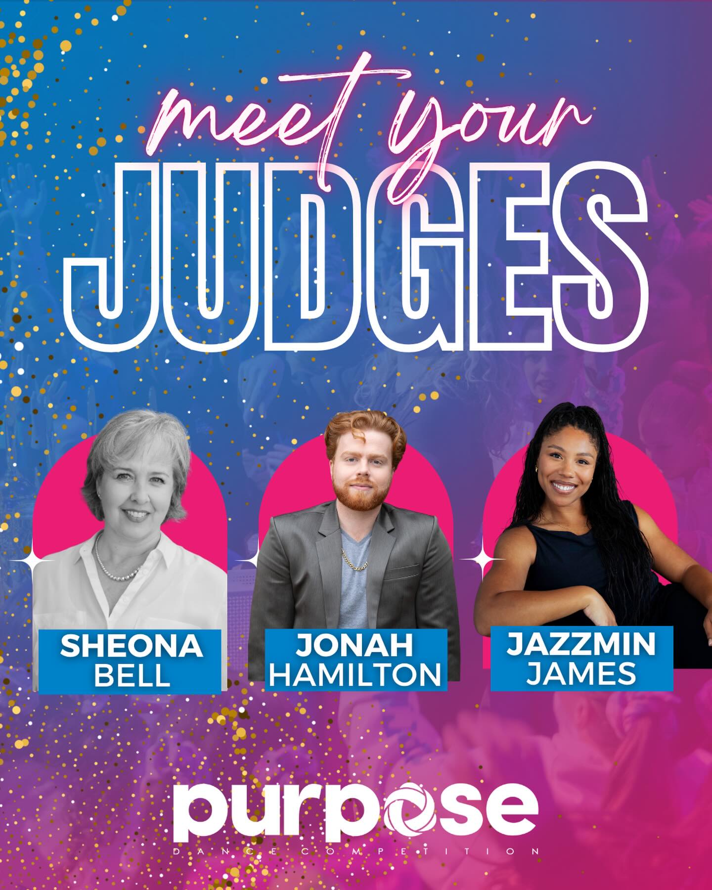 Meet your PURPOSE LONDON 2026 JUDGES!?? We are thrilled to have this incredible panel of adjudicators kicking off Season 6!✨ Dancers, get ready for a weekend filled with fun, inspiration & unforgettable memories!??
.
.
.
.
.
“THE COMPLETE COMPETITION EXPERIENCE”?✨
? info@purposedance.ca
? www.purposedance.ca
.
.
.
.
#purposedancecompetition #dance #danceOntario #danceCanada