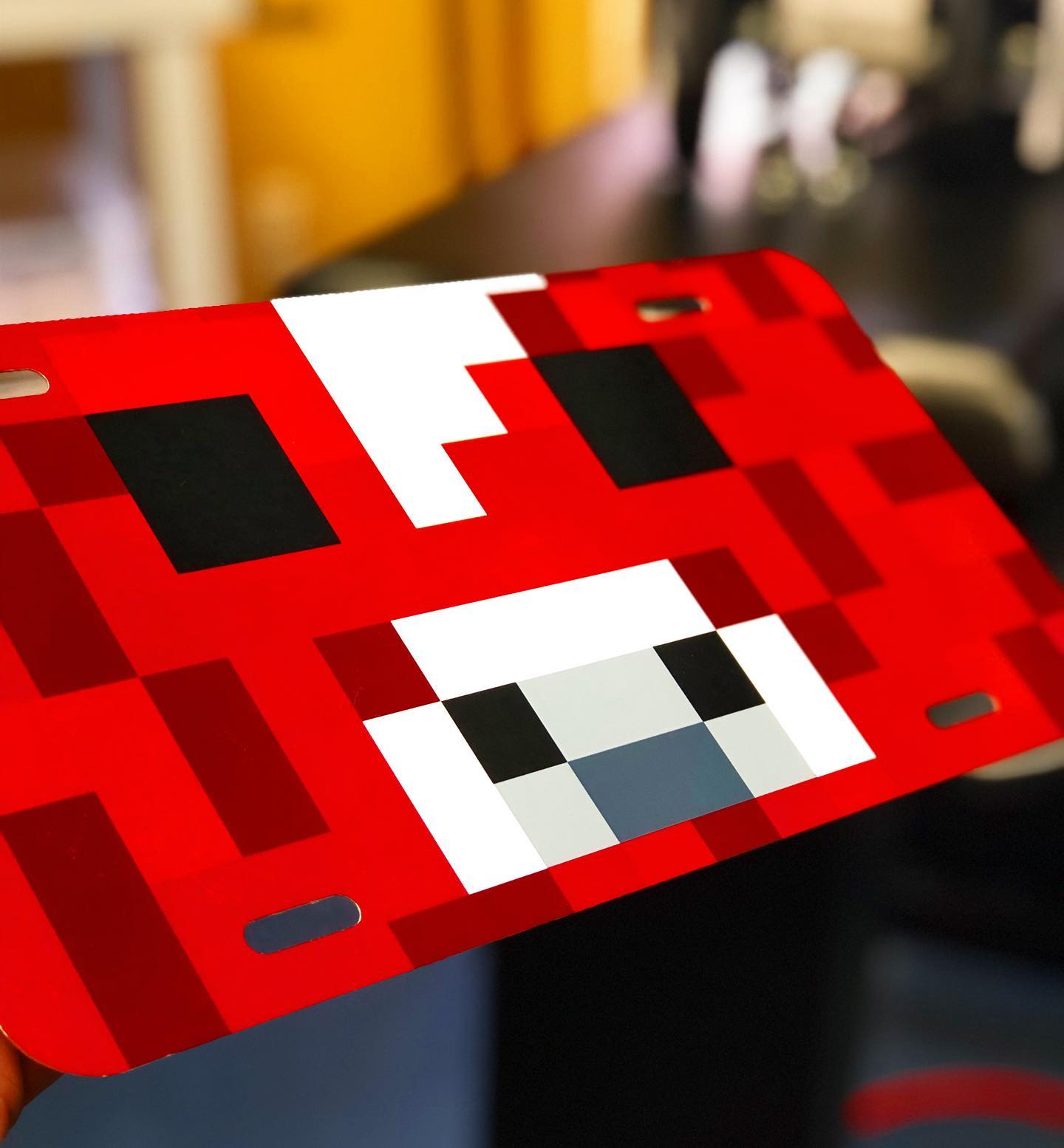 Did you know we can customize a License plate? So many photo gift ideas! Come see us for more ideas!
•
•
•
#creativephotoanddigitalimaging #conde #sublimationtransfer #licenseplate #customorder #minecraft #red #caraccessories #creativegift #heatpressprinting #localbusiness #photogifts #photostore #instaminecraft #swipe_left #instaphoto? #photooftheday?